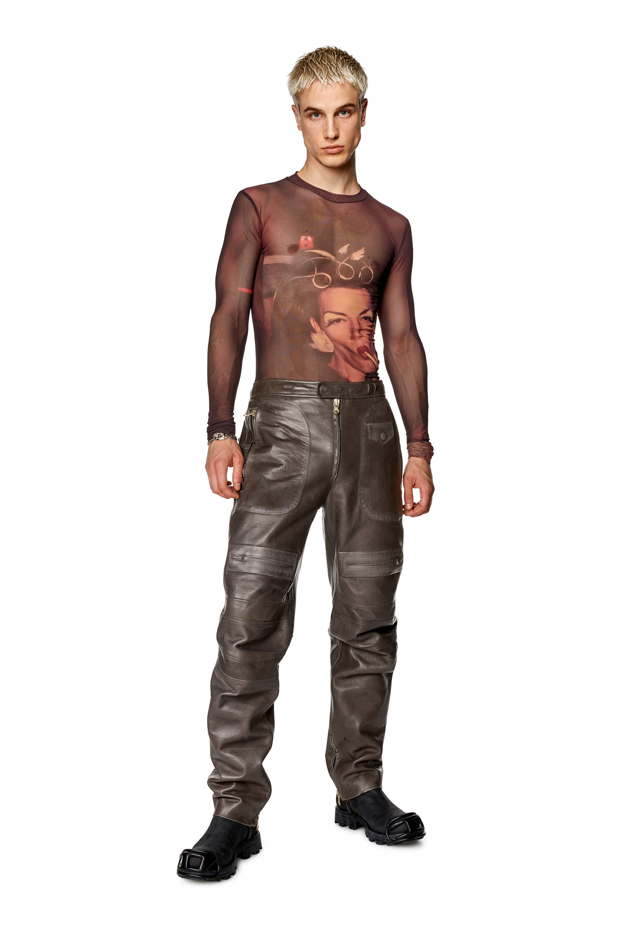 Diesel - PR-T-SIELAR-LONG, Violet - Image 1