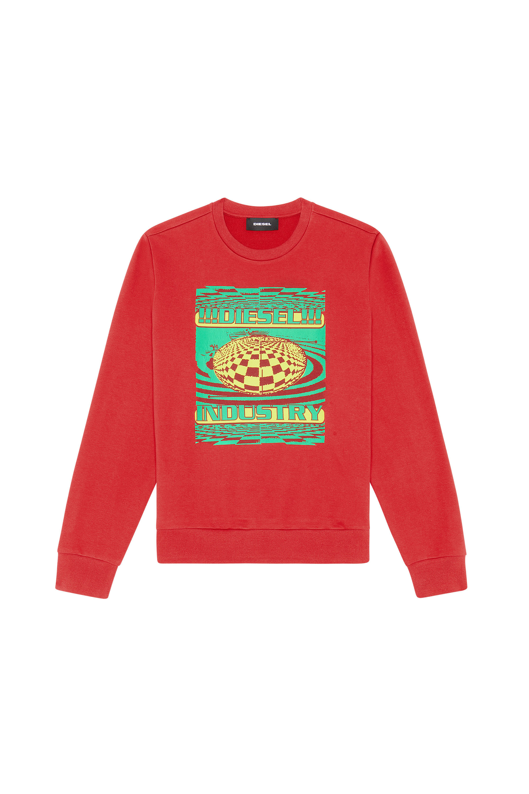 S-GINN-K28 Man: Sweatshirt with psychedelic print | Diesel
