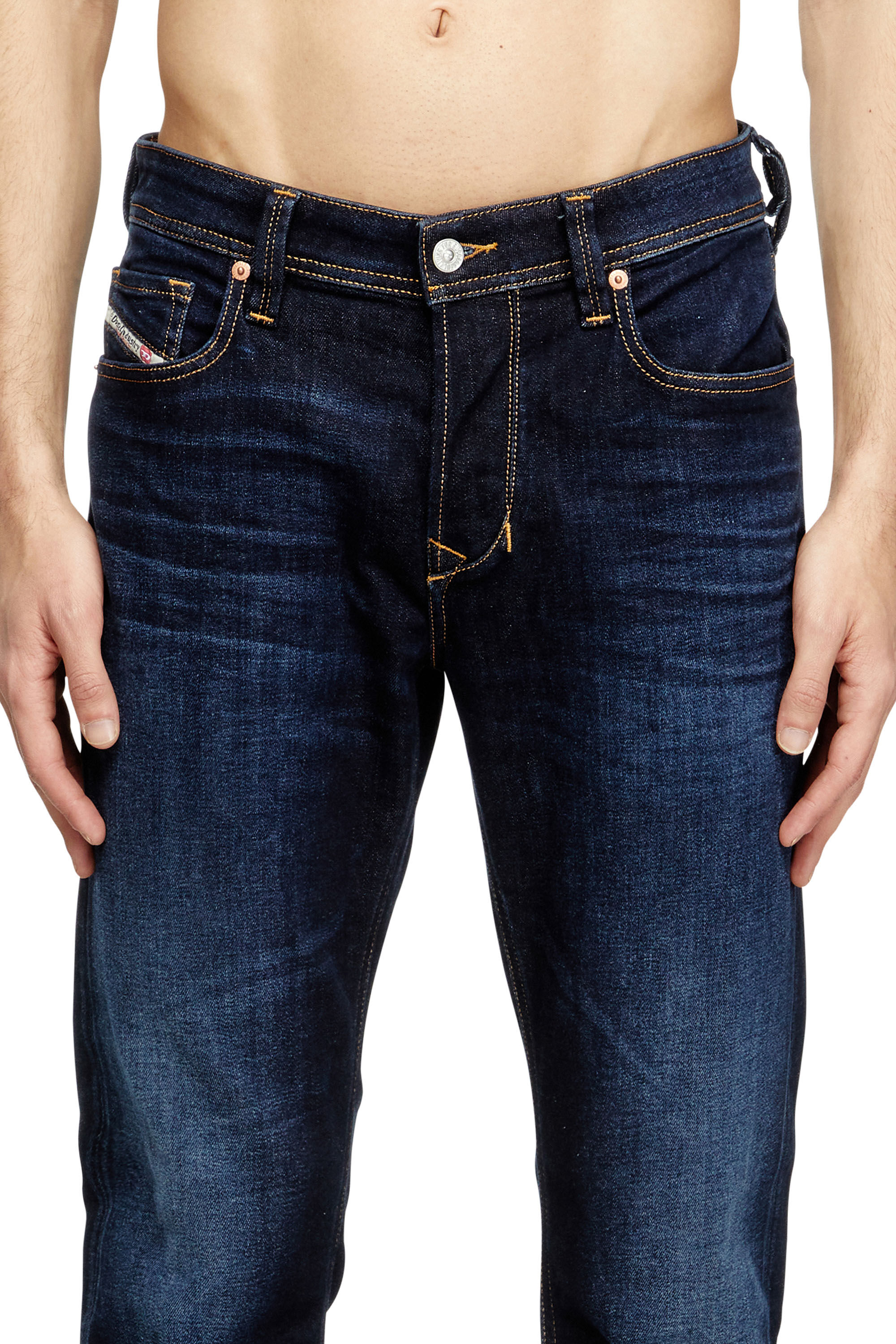 LARKEE-BEEX Man: Tapered Dark blue Jeans | Diesel.com