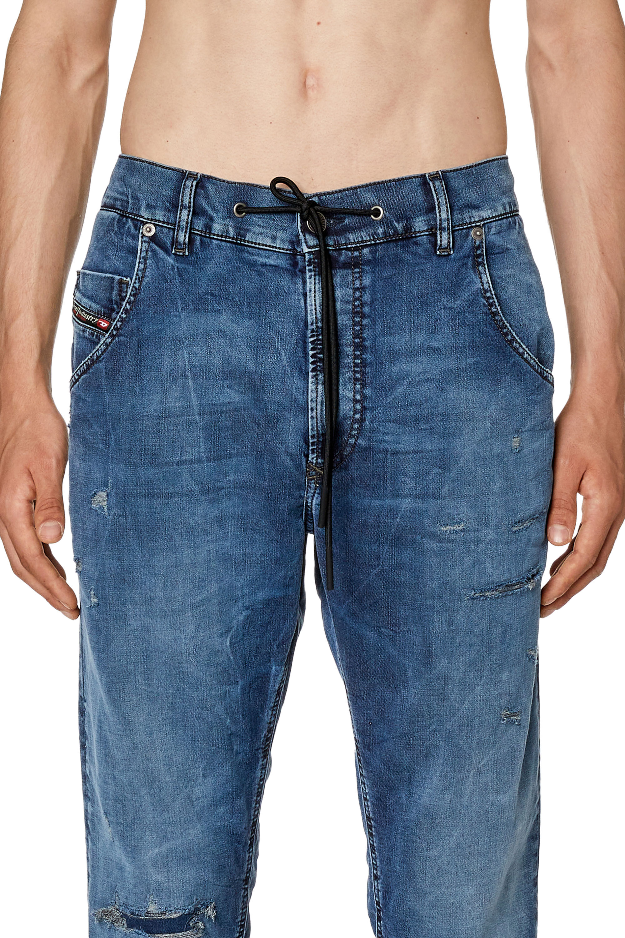 Diesel - Tapered 2030 D-Krooley Joggjeans® E9H11, Dark Blue - Image 5