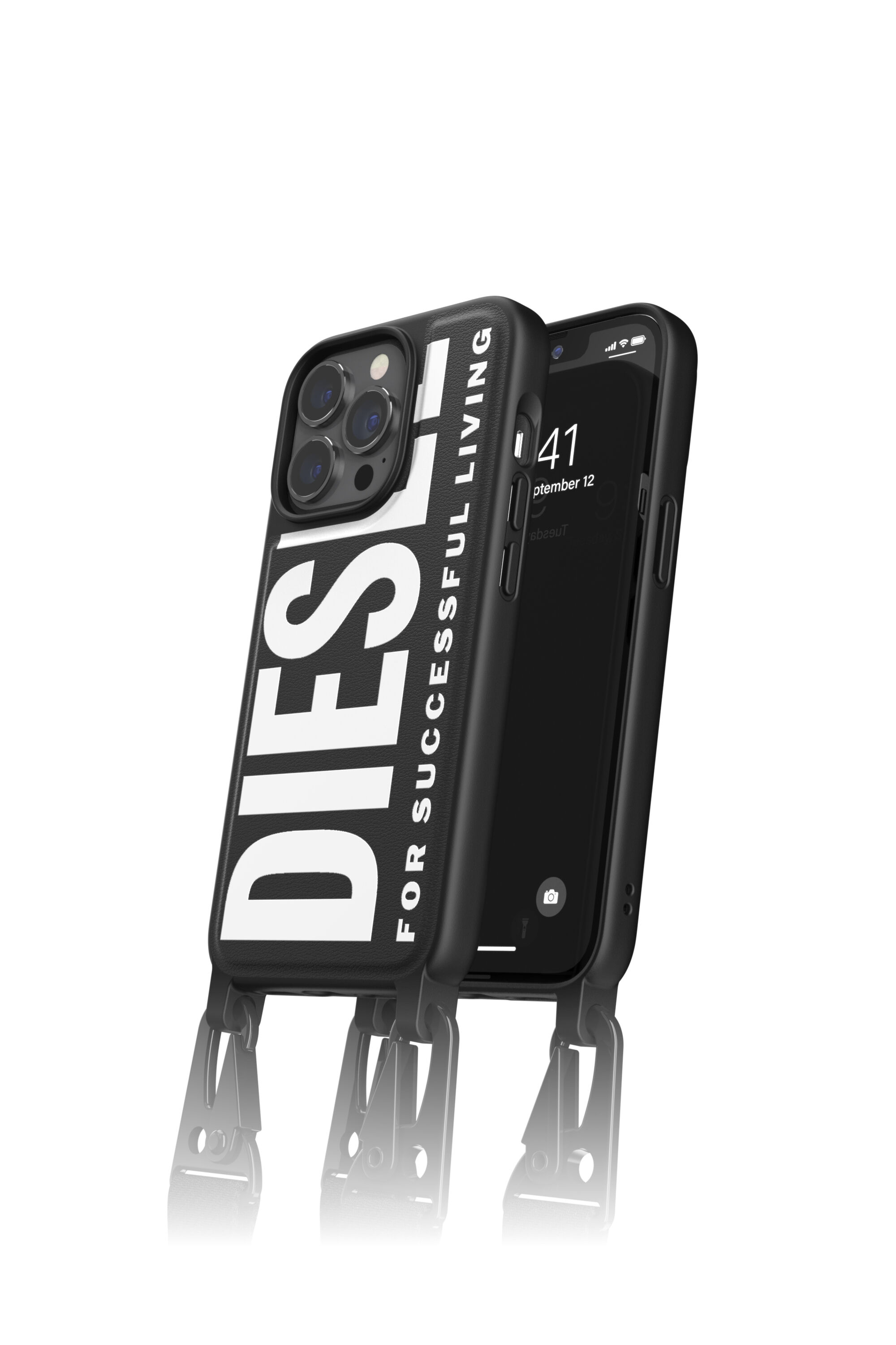 Diesel - 47169 NECKLACE CASE, Black - Image 1