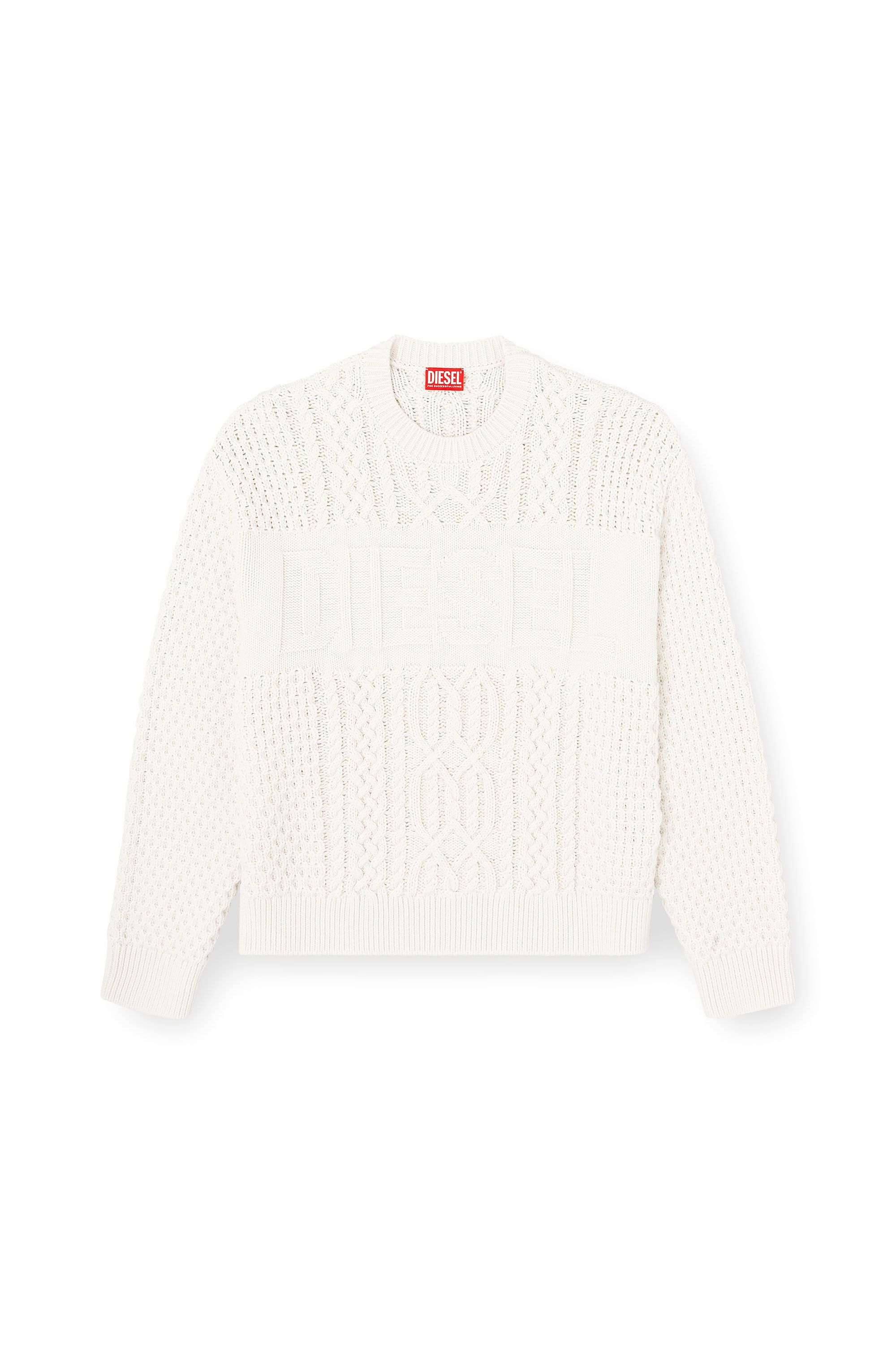 DIESEL(ディーゼル) M-PANTESSE CABLE KNIT トップス DIESEL - DIESEL(ディーゼル) M-PANTESSE CABLE KNIT トップスの通販