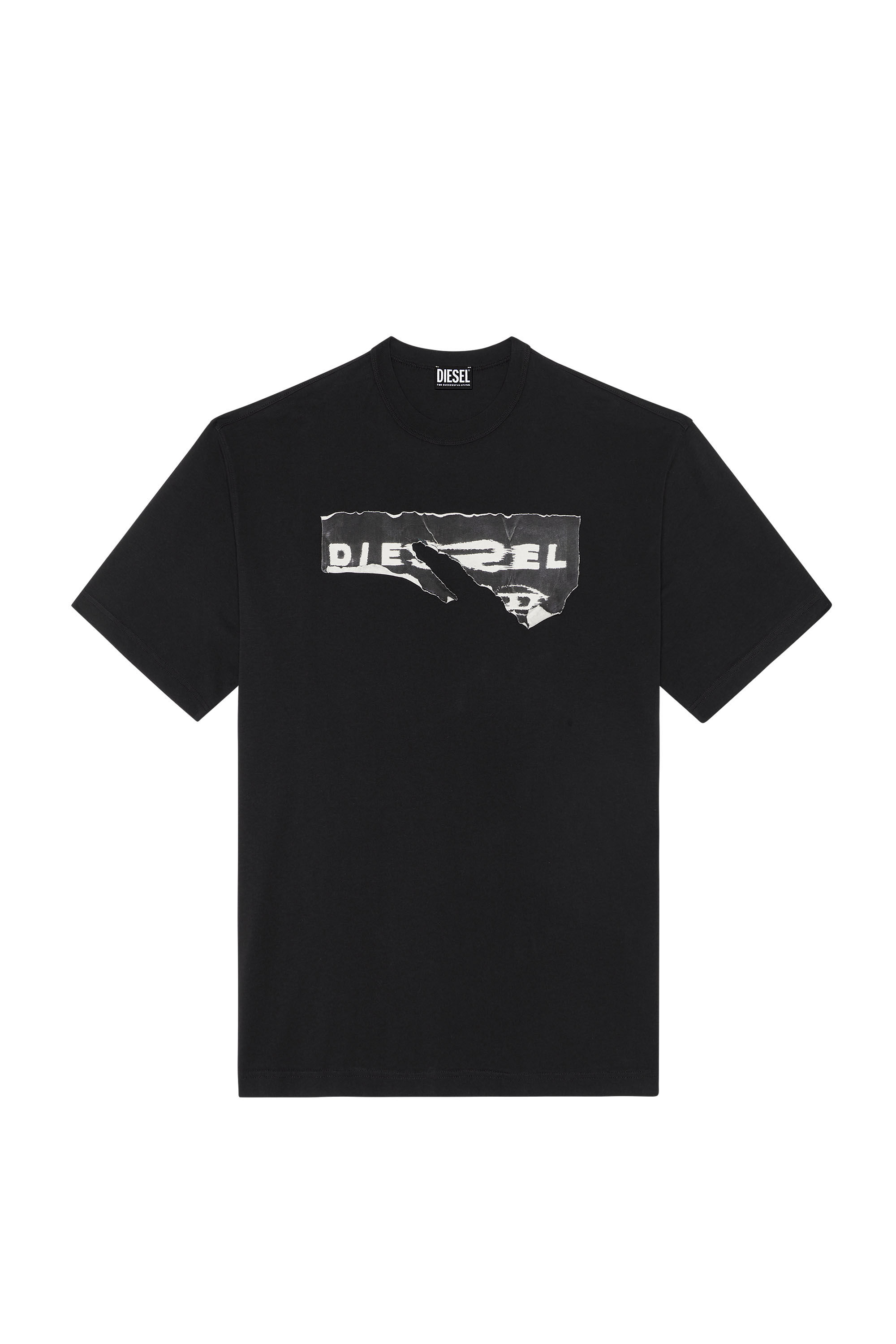 Diesel - T-WASH-POFF, Black - Image 2