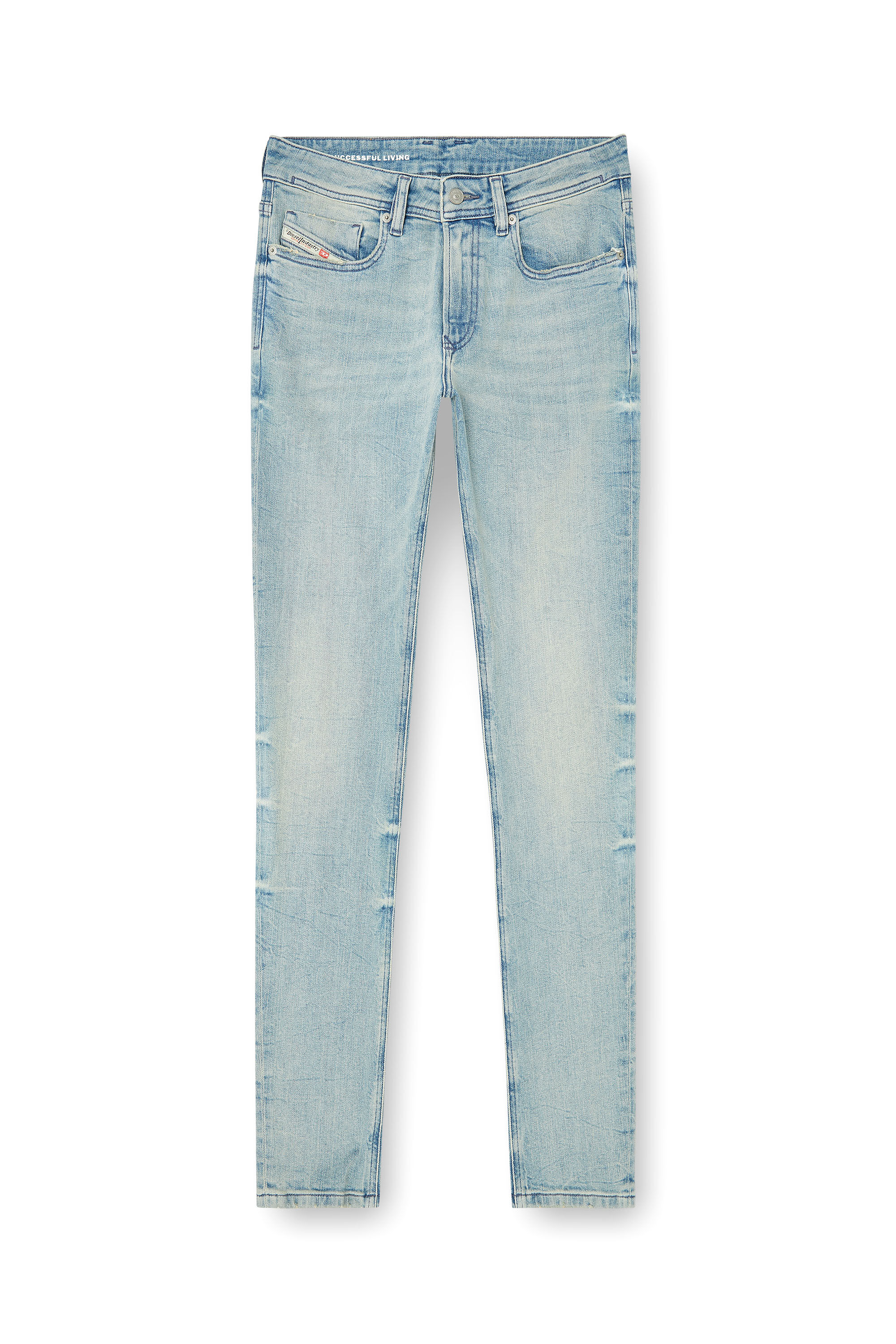 Diesel - Man's Skinny Jeans 1979 Sleenker 0KBBF, Light Blue - 6