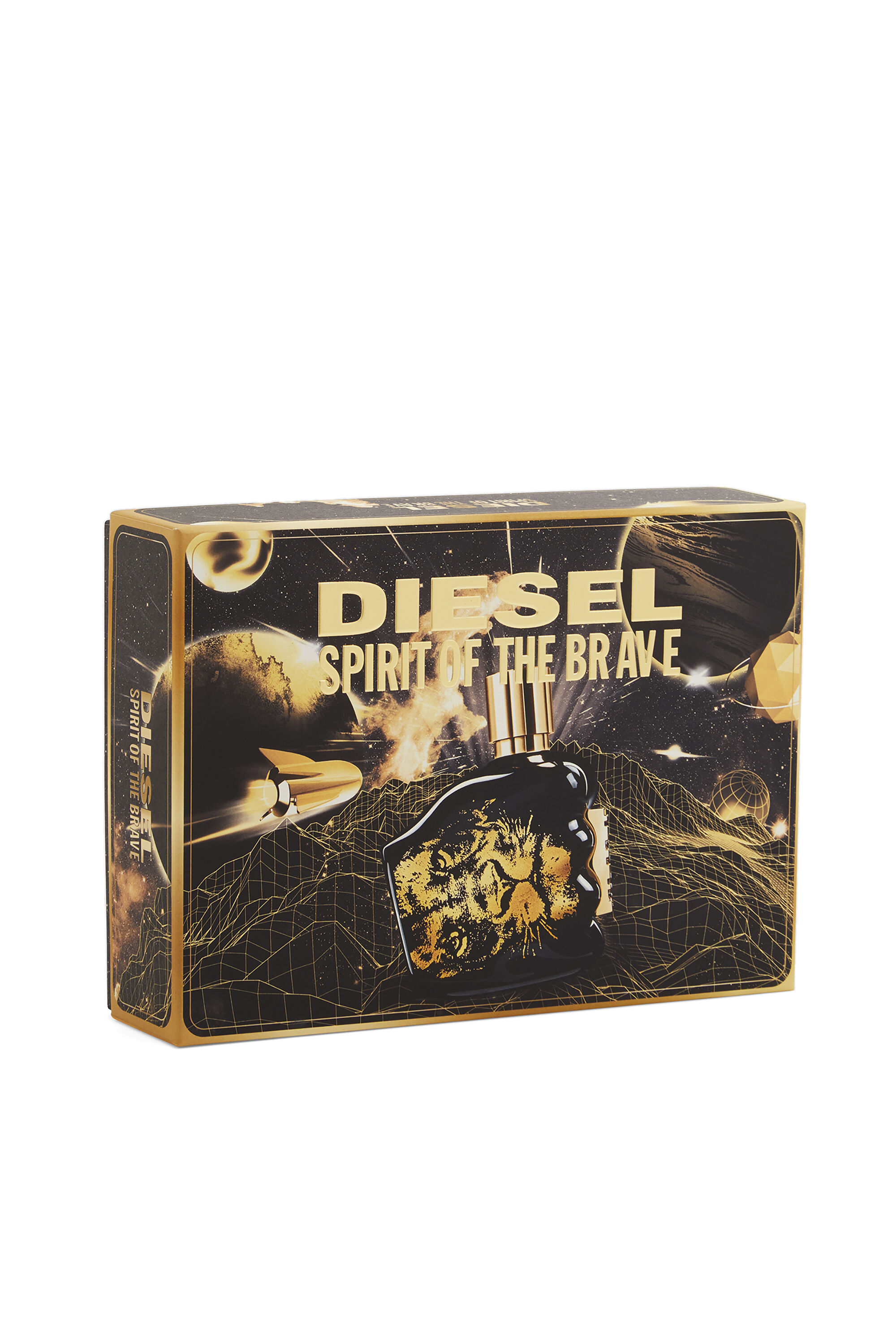 Diesel - SPIRIT OF THE BRAVE 50ML GIFT SET, Black/Gold - Image 3
