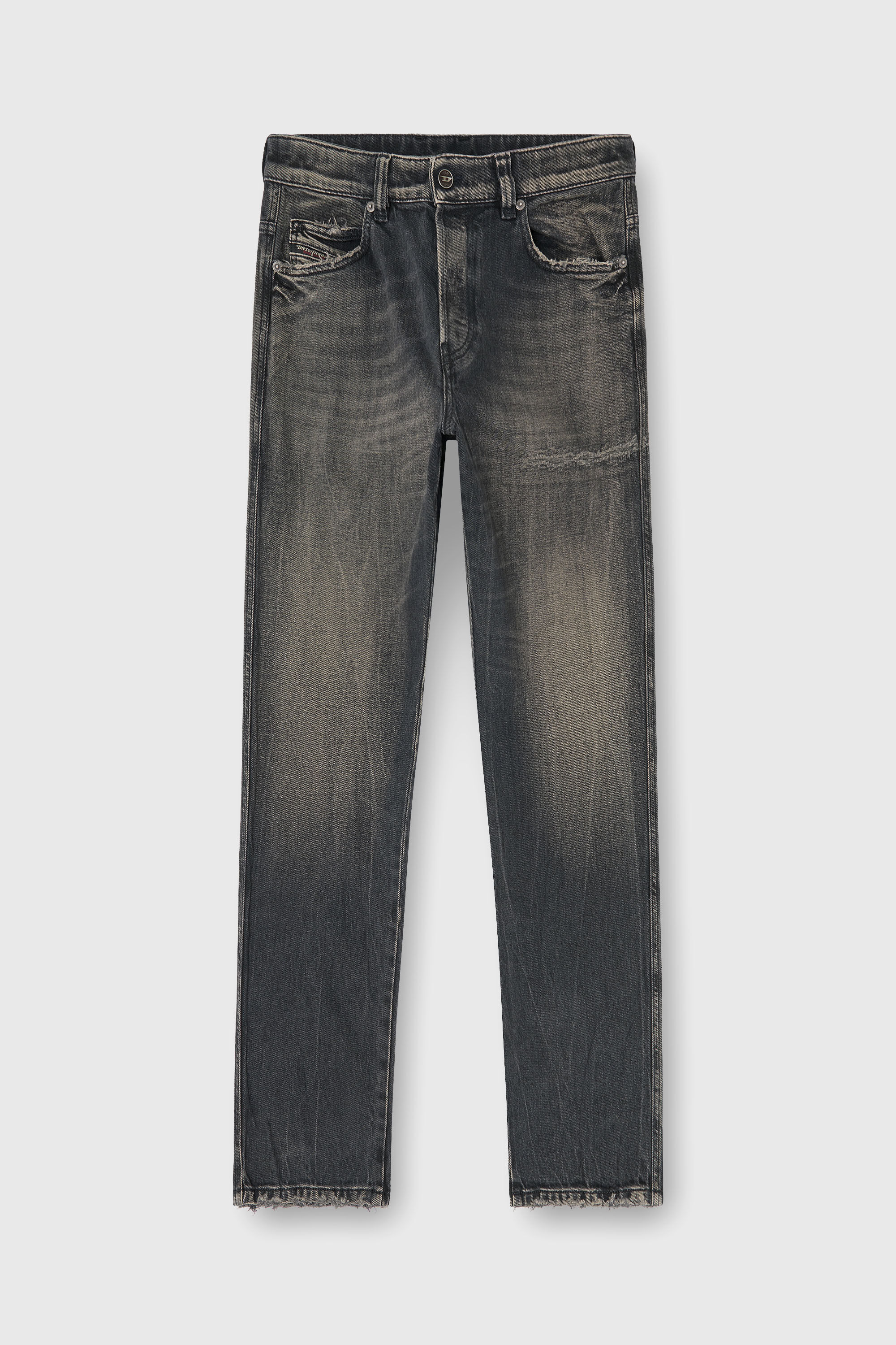 Diesel - Man's Slim Jeans 1993 D-Vyl 09P46, Black/Dark grey - 6