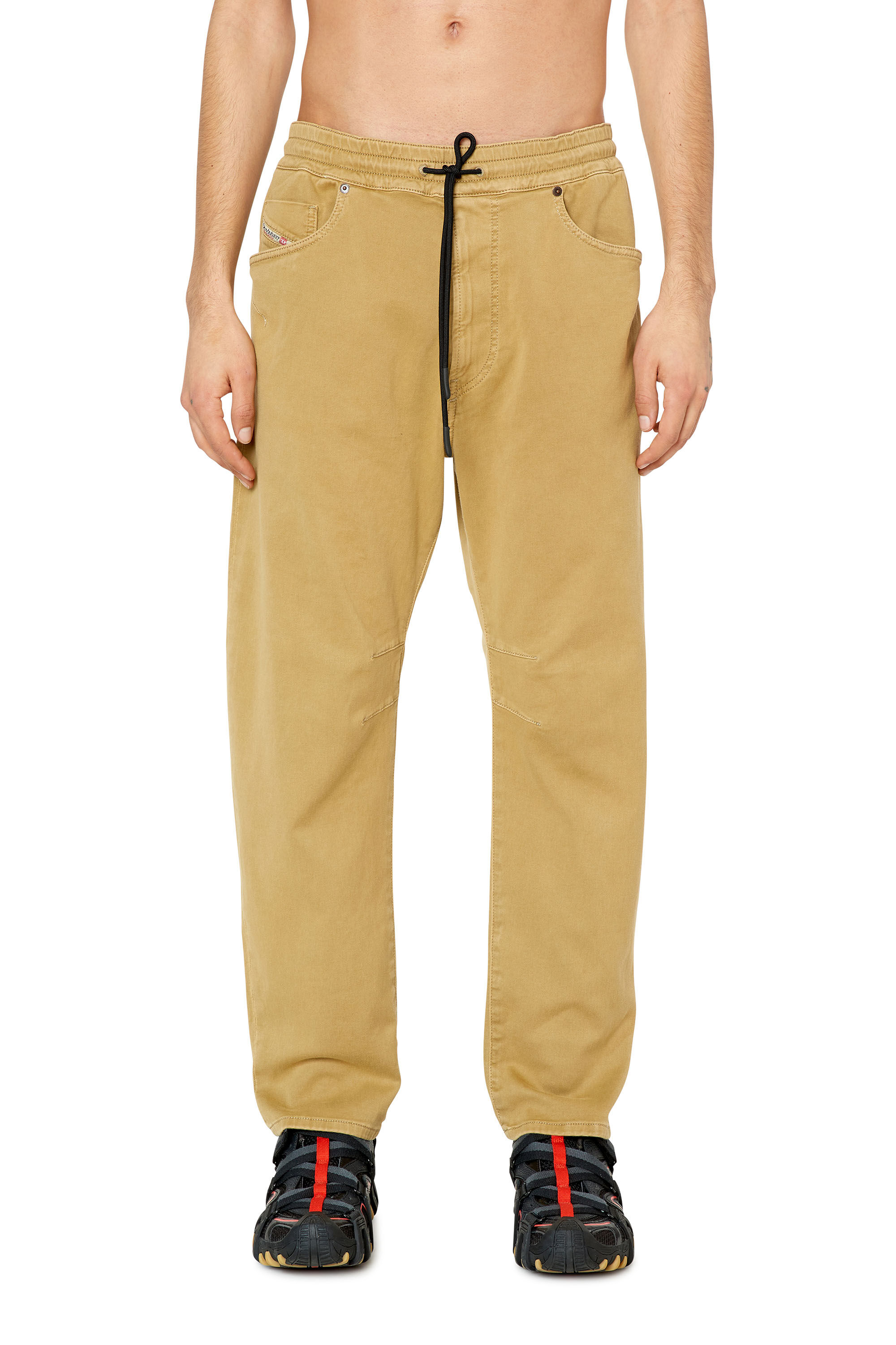 Diesel - D-Amage JoggJeans® 068DY Tapered, Light Brown - Image 3