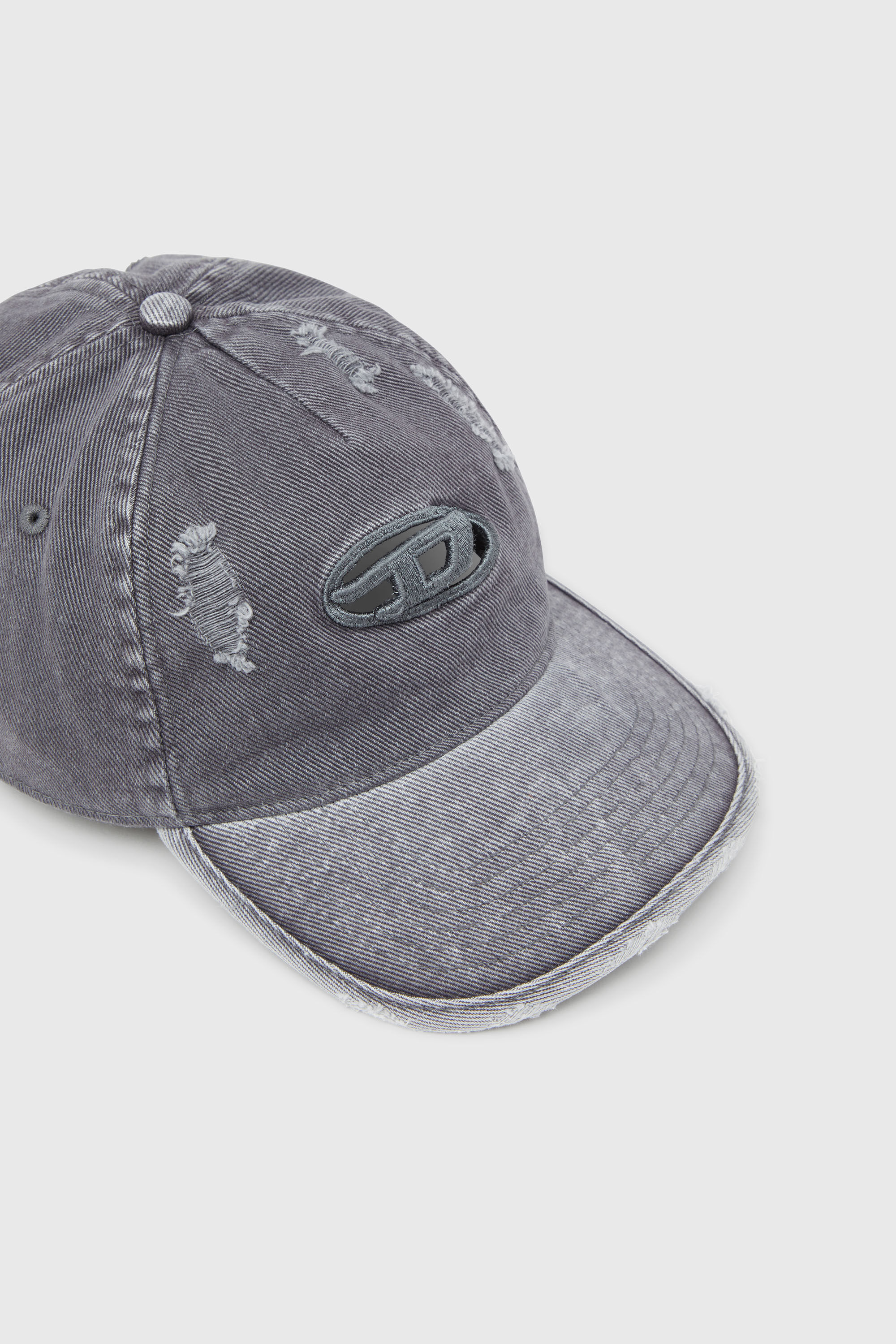 Diesel - C-BALL-UTLT, Man's Baseball cap in Grey - 3