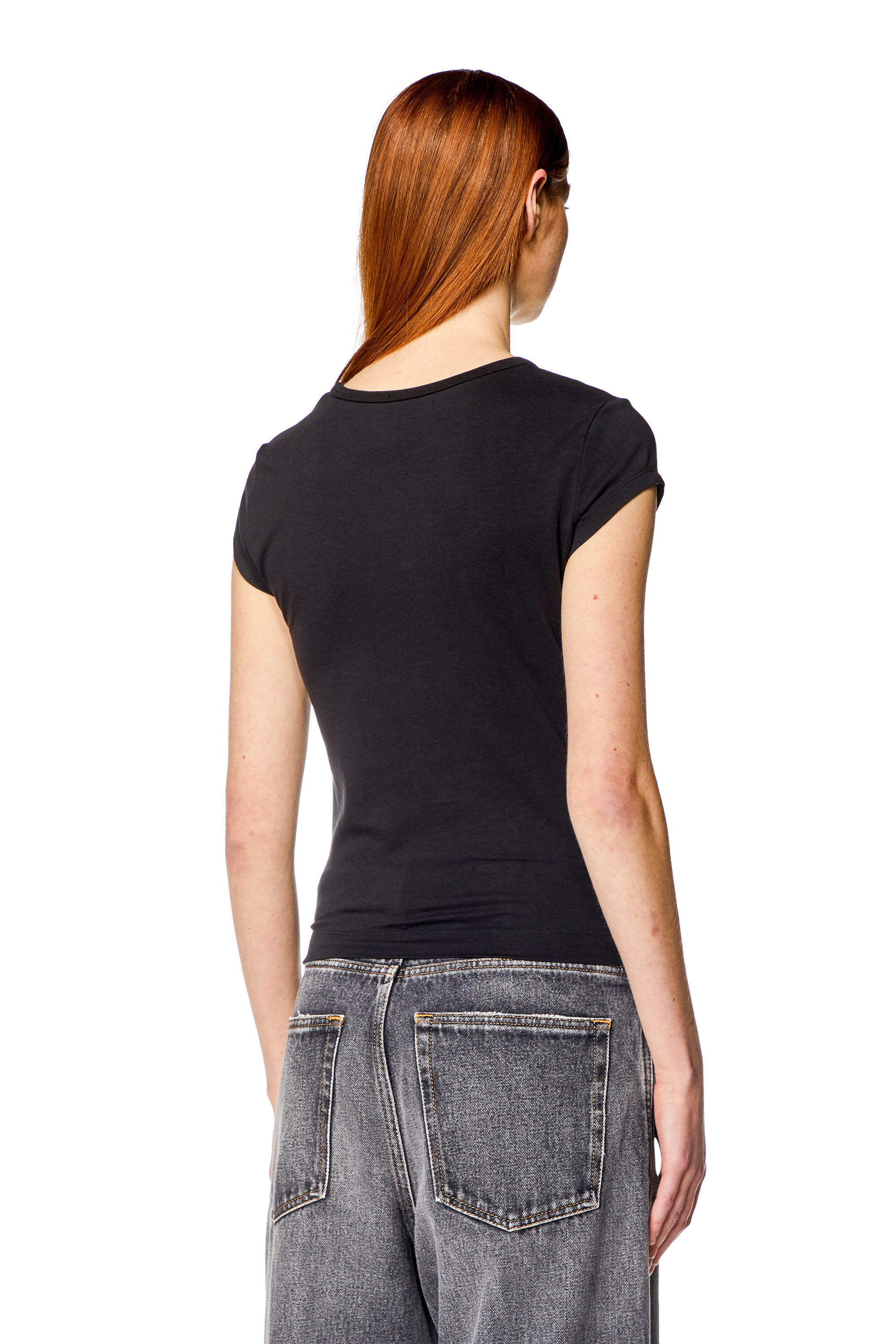 Diesel - T-ANGIE, Black/White - Image 4
