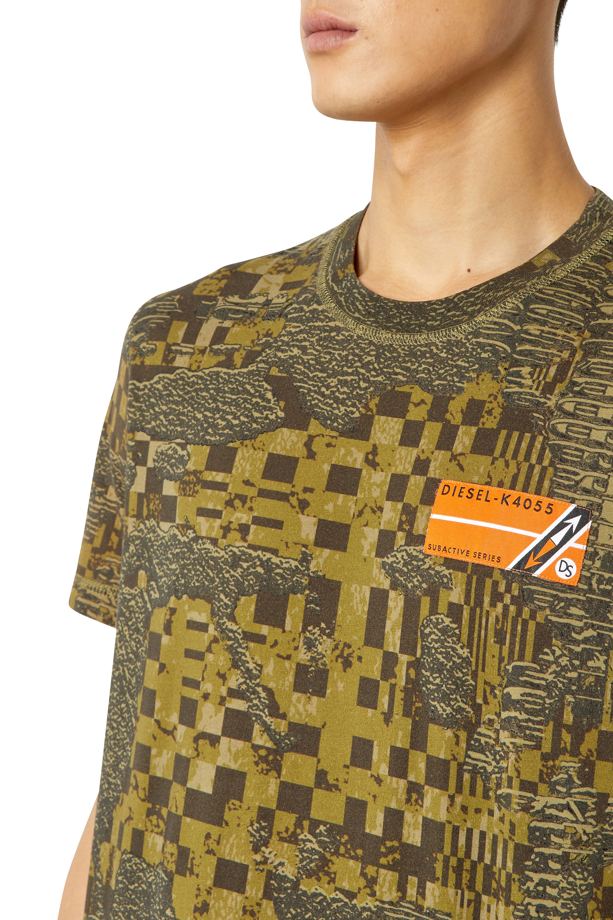 Diesel - T-DIEGOR-G1, Olive Green - Image 6