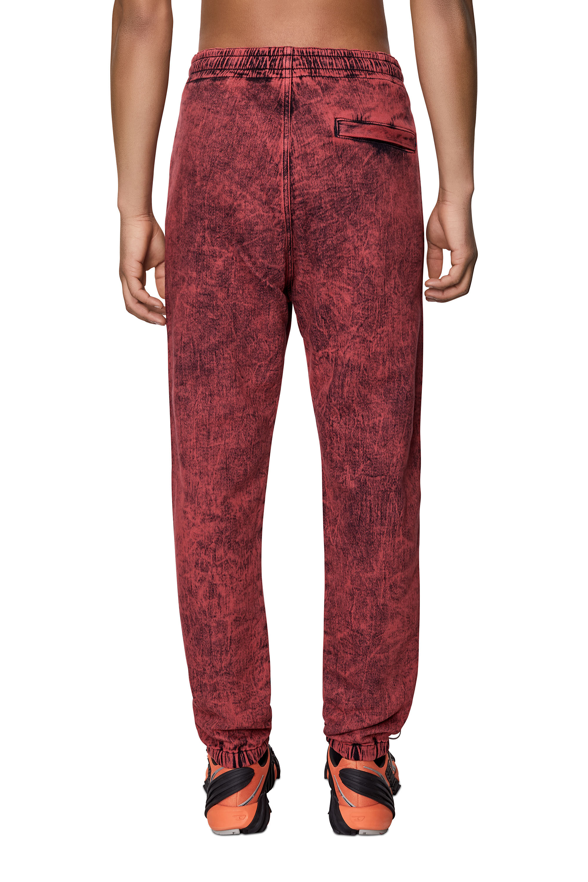 Diesel - D-Lab Track Denim 09D16 Tapered, Red - Image 4