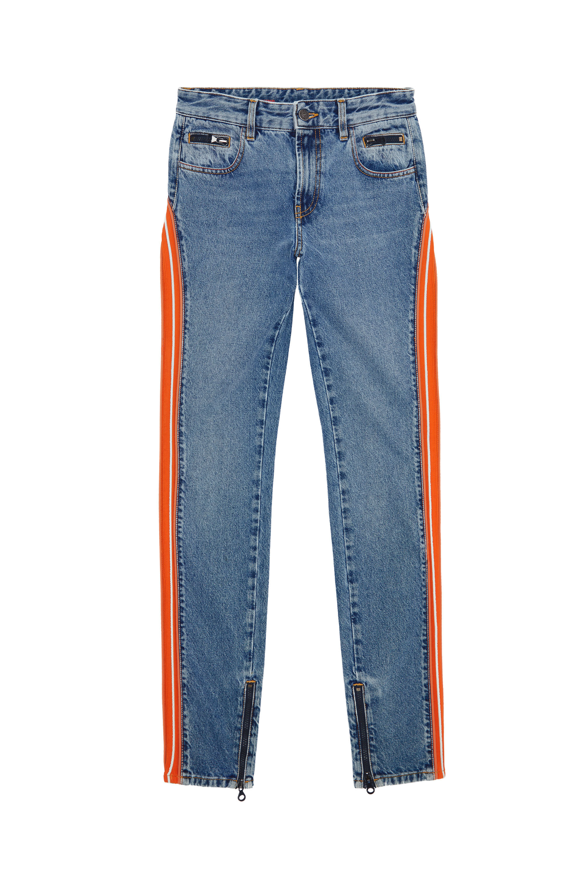 Diesel - D-Vision 0EMAT Skinny Jeans, Medium blue - Image 2