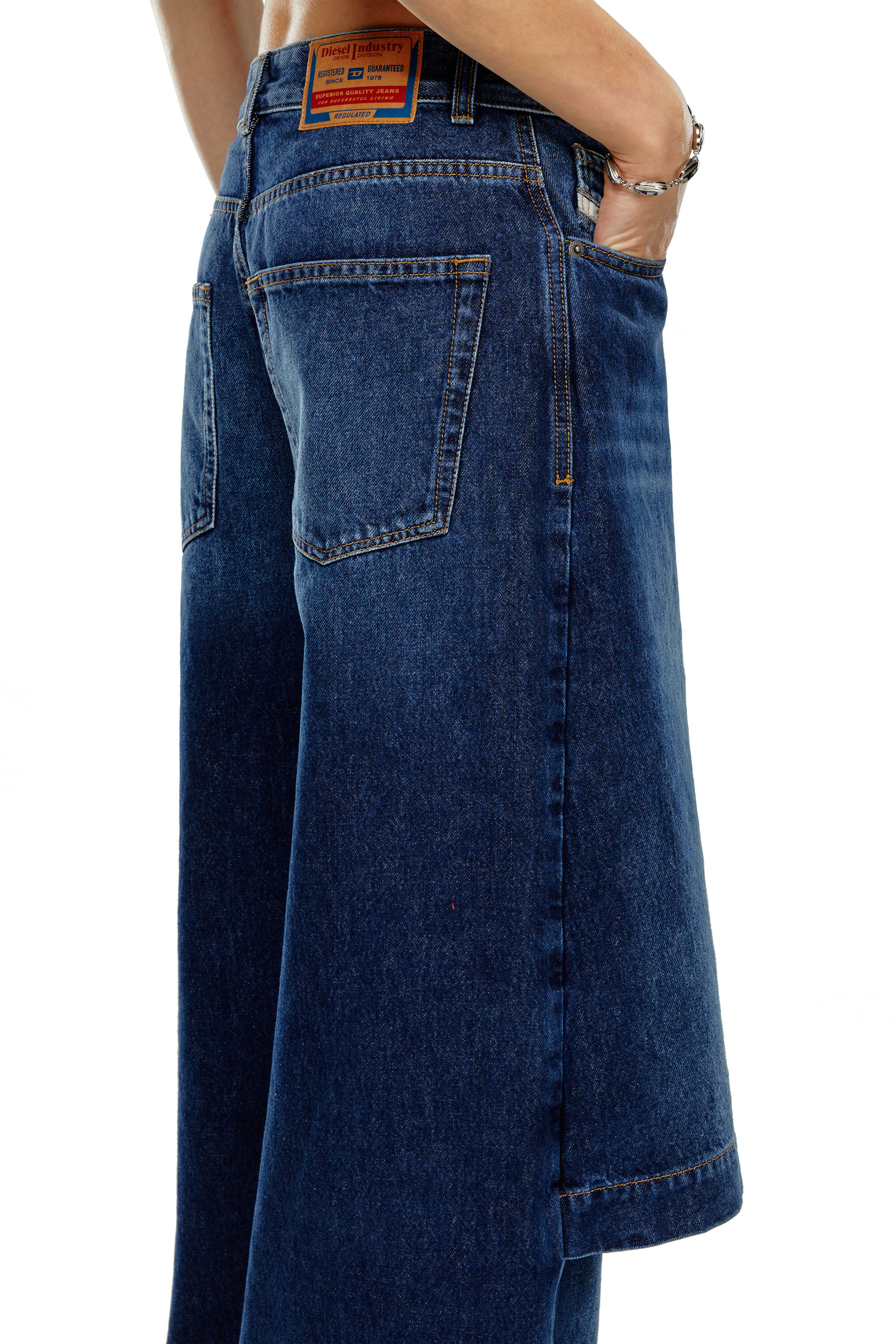 Diesel - Straight Jeans D-Syren 0DBCF, Dark Blue - Image 5