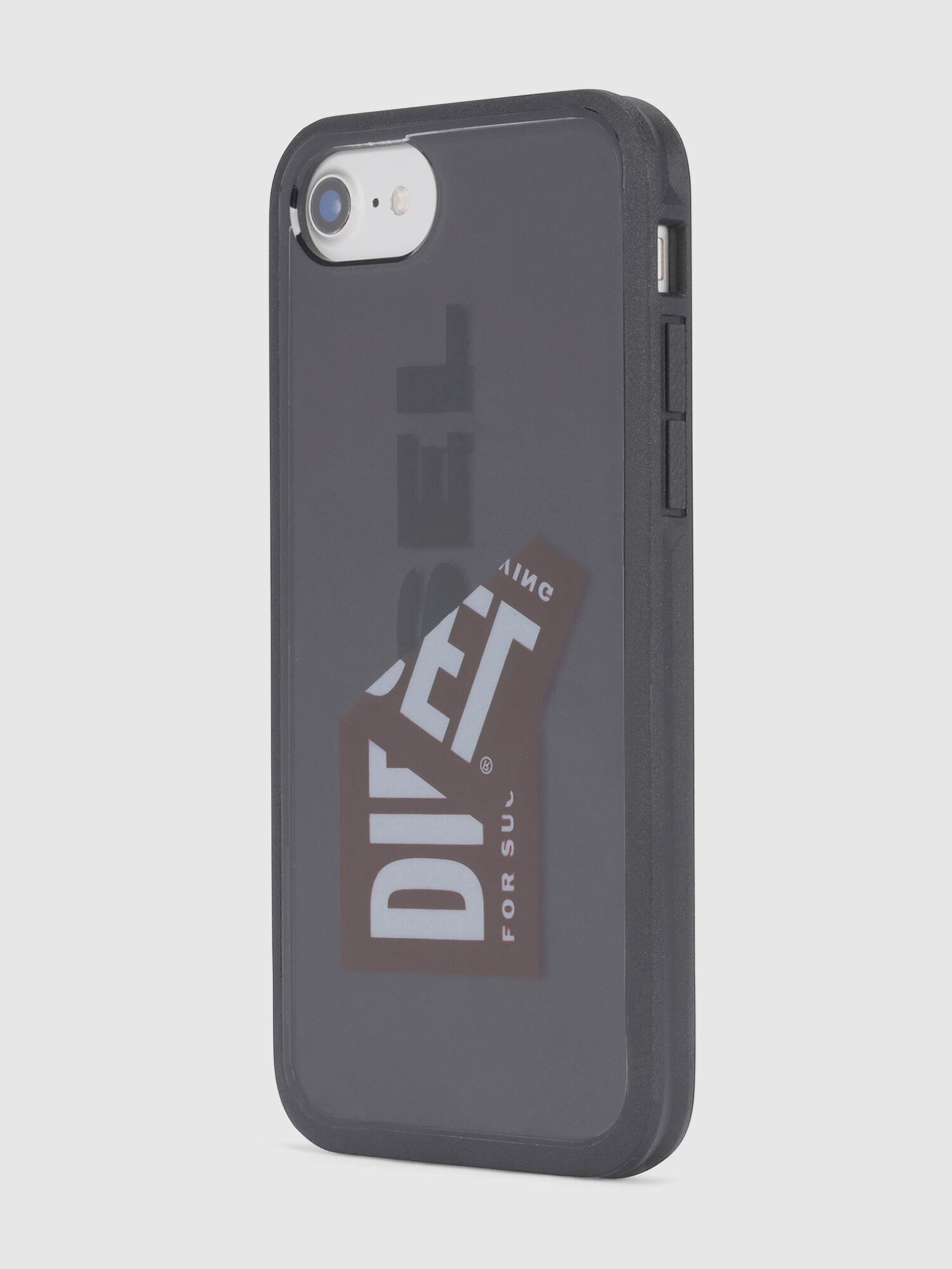 Diesel - STICKER IPHONE 8 PLUS/7 PLUS/6s PLUS/6 PLUS CASE, Unisex's Logo case, iPhone 8 Plus/7 Plus/6s Plus/6 Plus in Black - 5