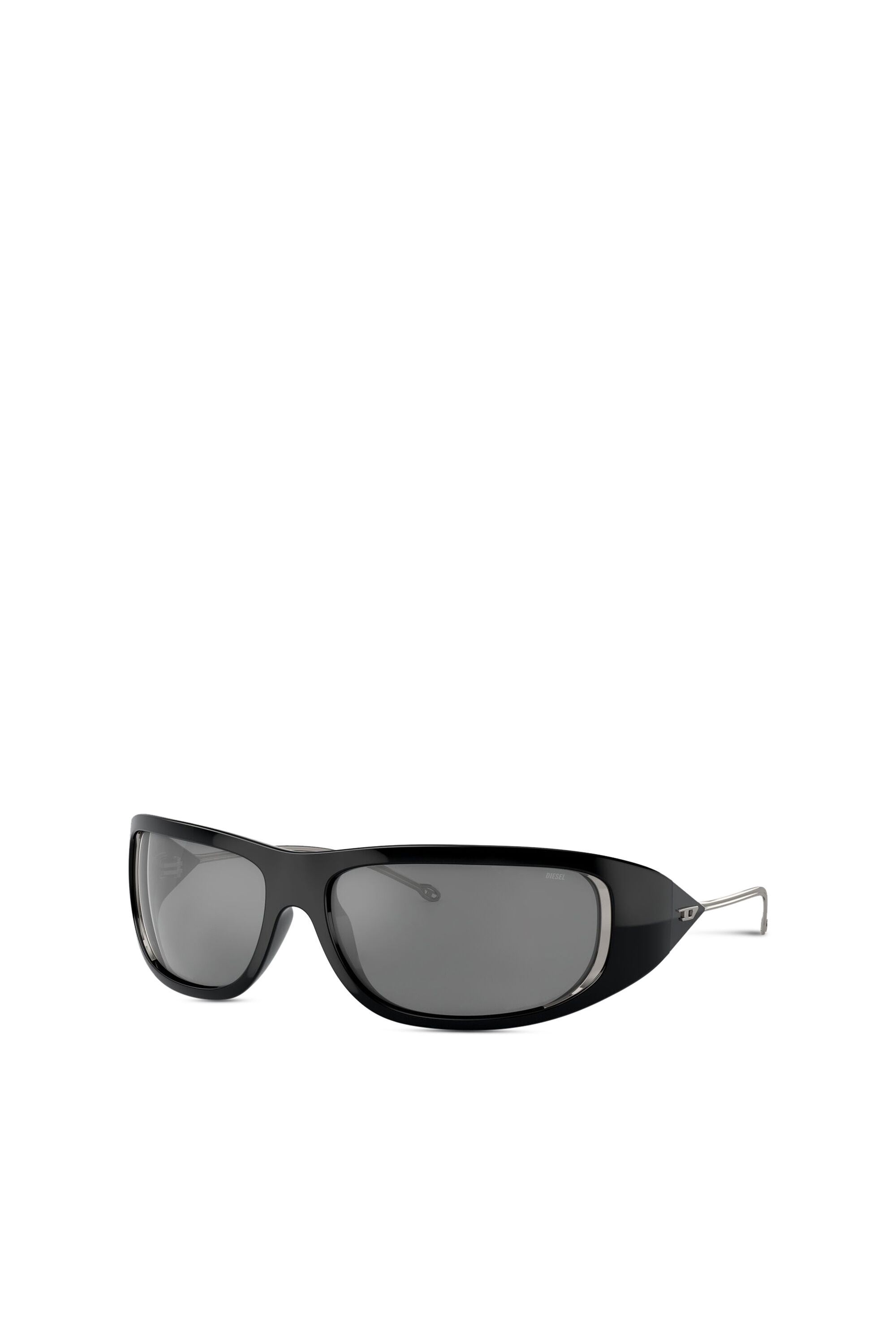 Women's Wraparound style sunglasses | Black | Diesel