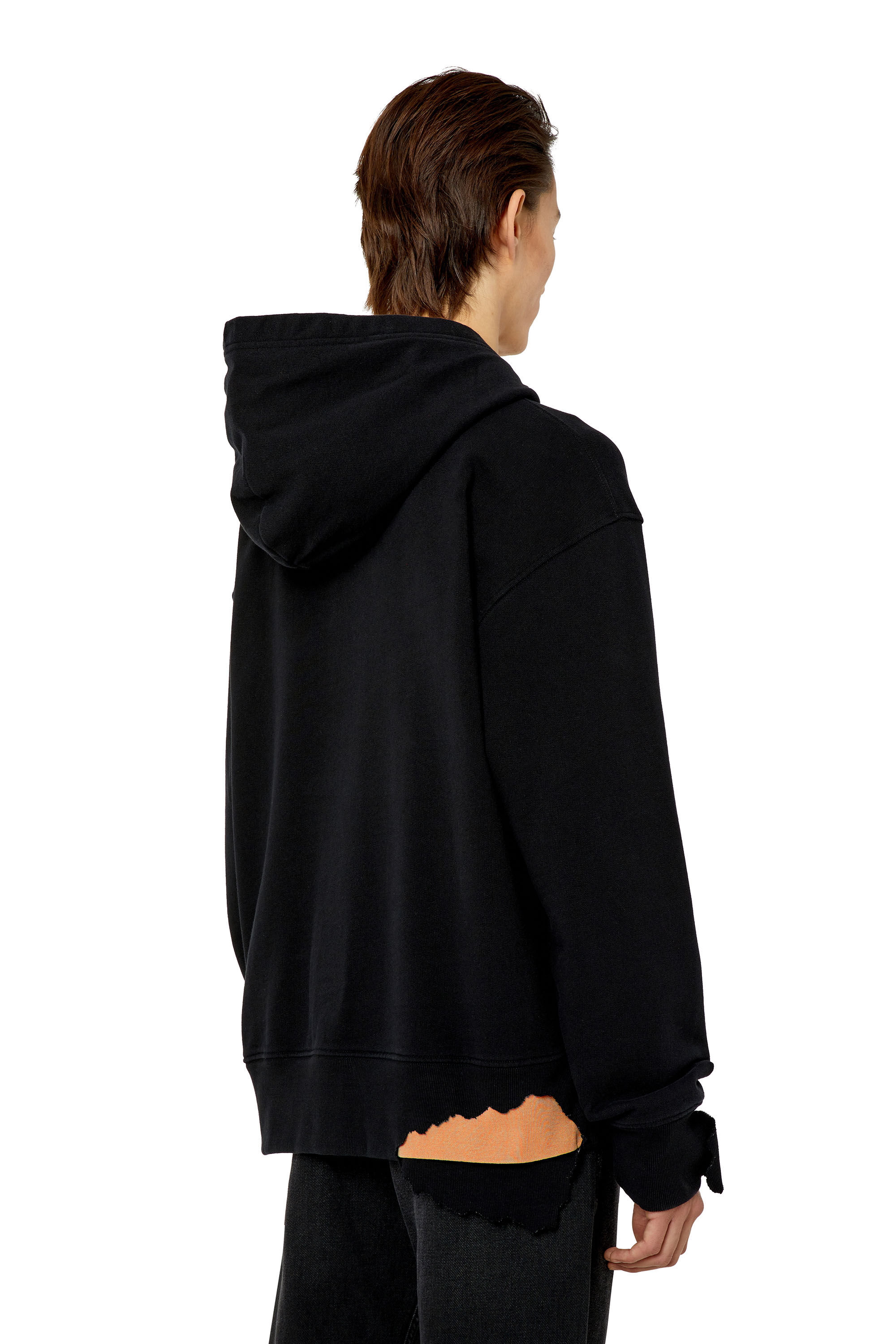 Diesel - S-MACROT-HOOD, Black - Image 4