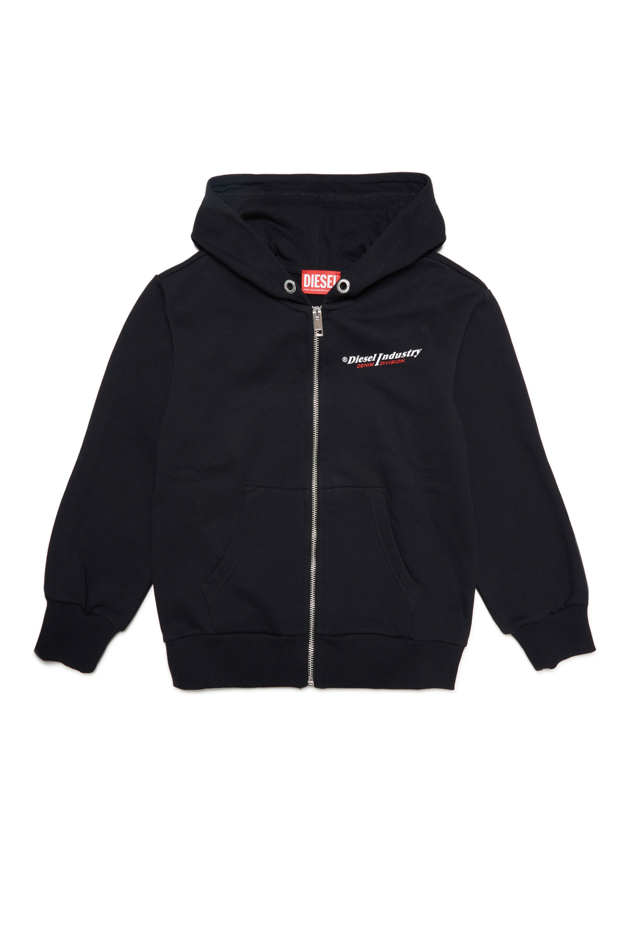 Diesel - SGINNHOODZIPIND OVER, Black - Image 1