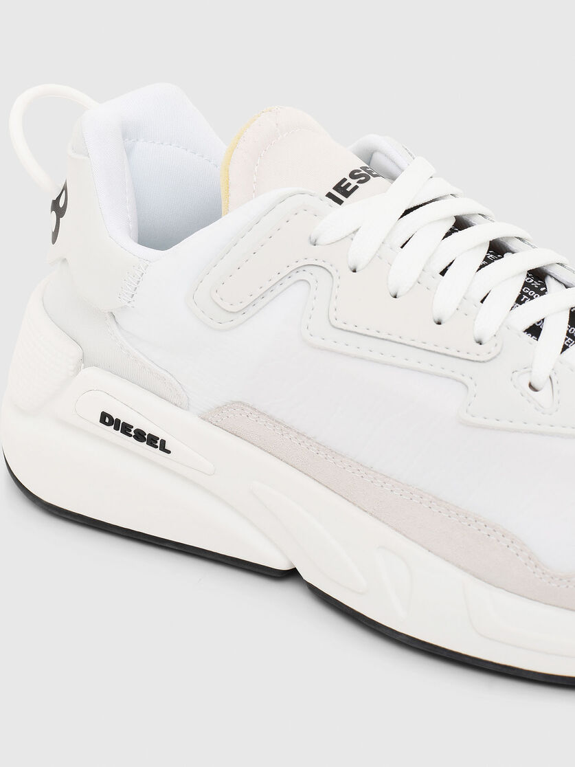 S-SERENDIPITY LC W Woman: Monochrome sneakers in nylon and suede | Diesel