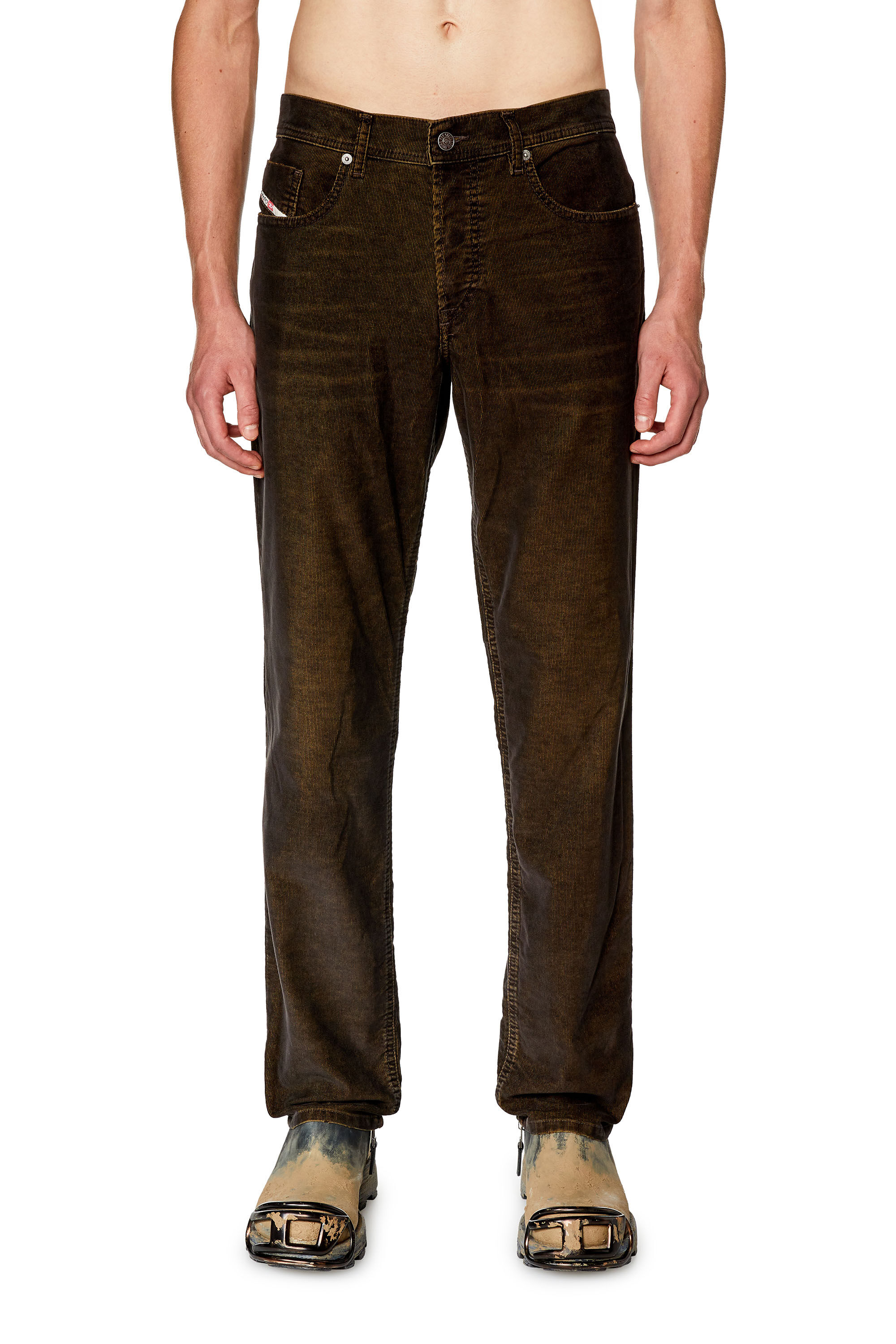 Diesel - Tapered Jeans 2023 D-Finitive 003GJ, Dark Green - Image 3