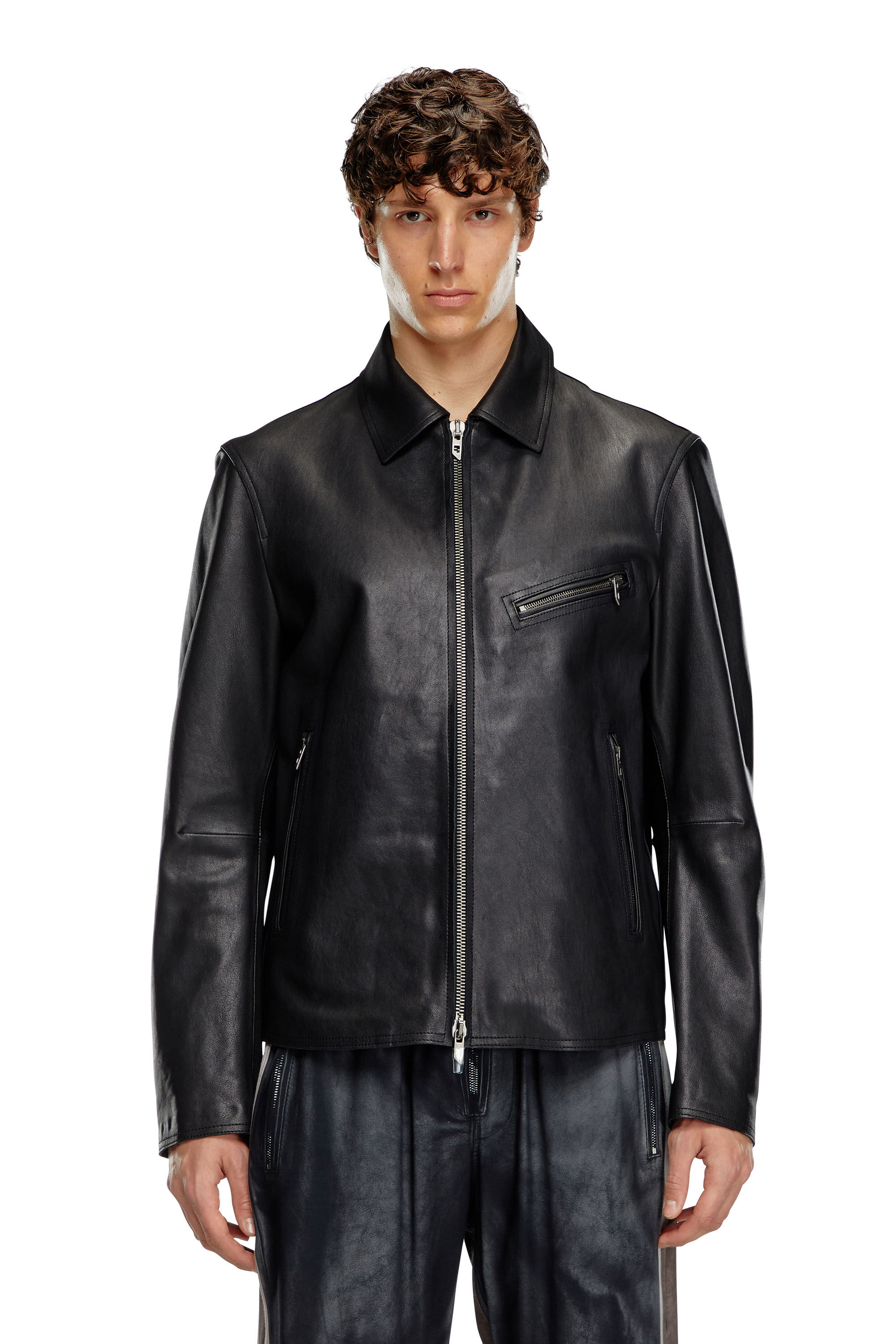 DAVID CARDONA SOFT LEATHER JACKETサイズ8 DAVID CARDONA SOFT LEATHER JACKETサイズ8
