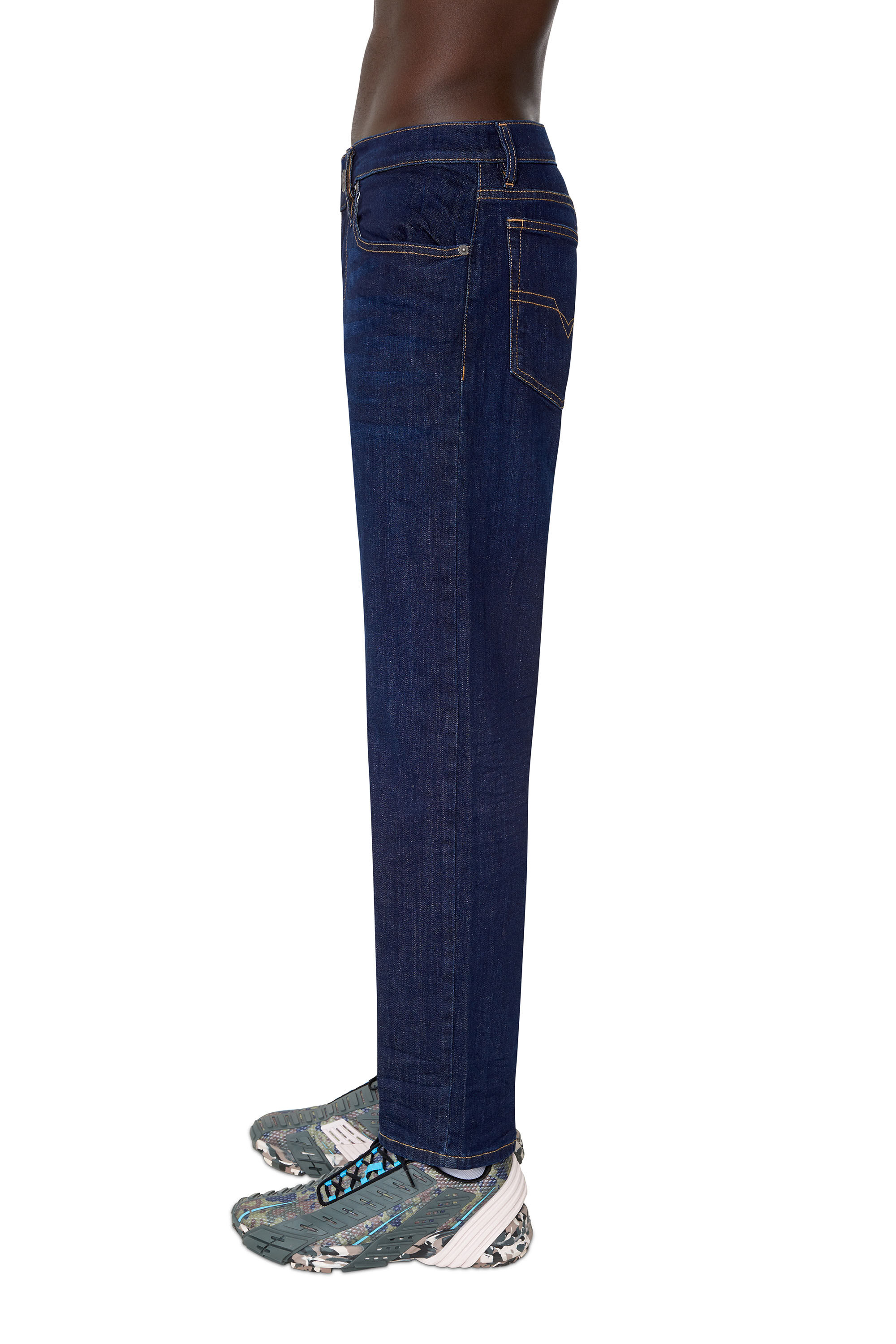 Diesel - D-Mihtry 0IHAQ Straight Jeans, Dark Blue - Image 5