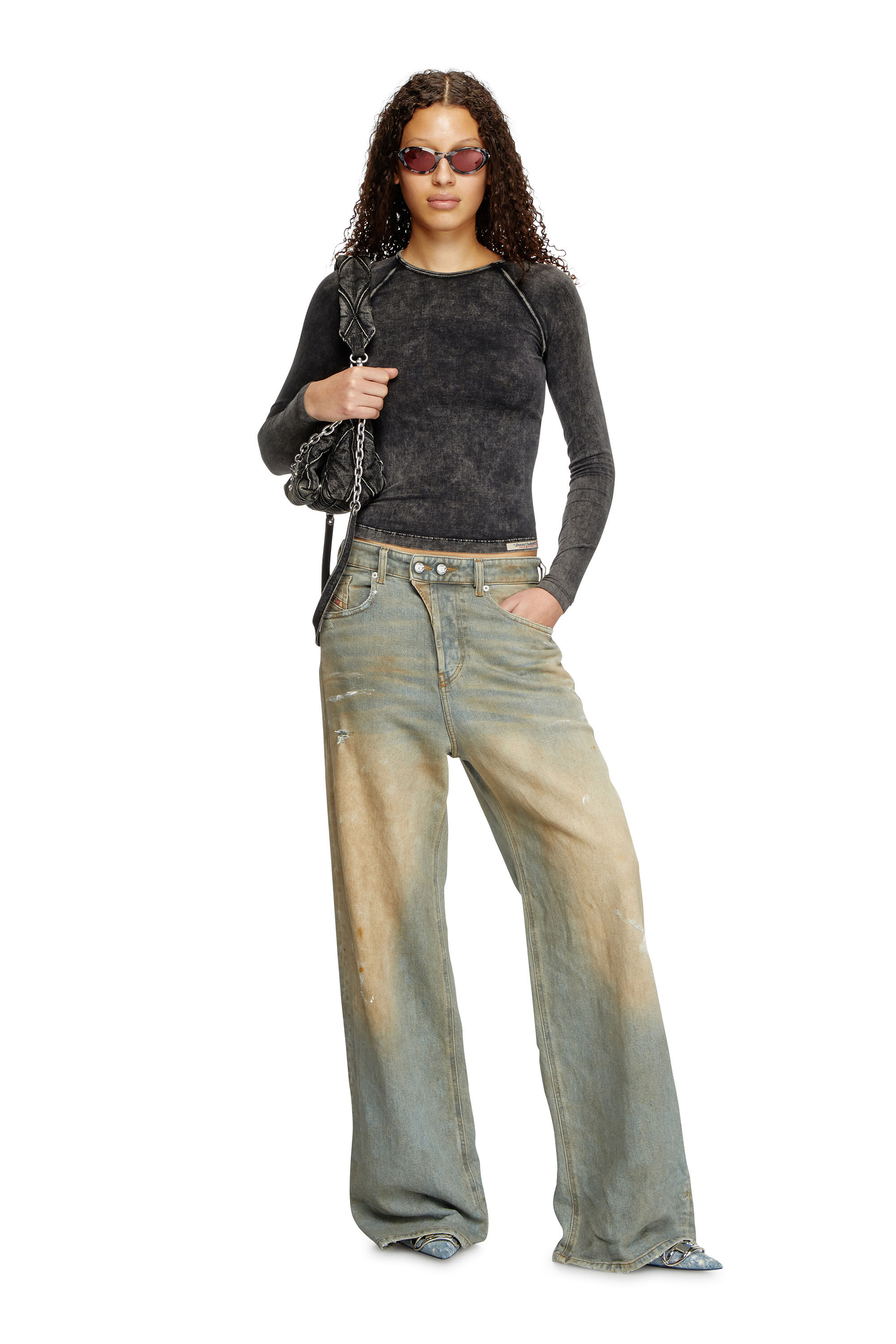 DIESEL | 1996 D-SIRE L.32 DENIM JEANS (007Z4) デニムジーンズ Women's Relaxed Jeans | Light Blue | Diesel 1996 D-Sire