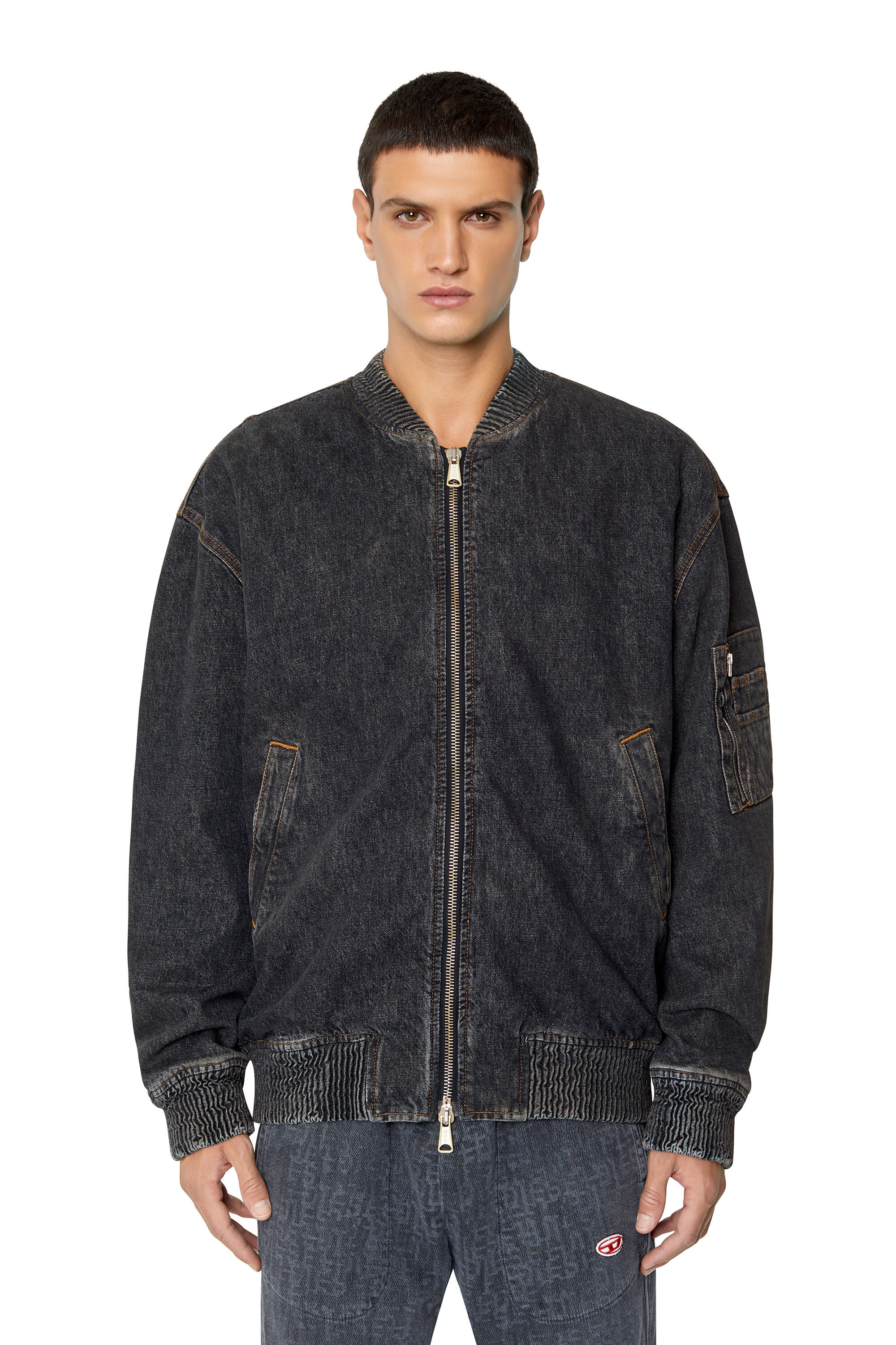 Diesel - D-WELTIK, Black/Dark grey - Image 3