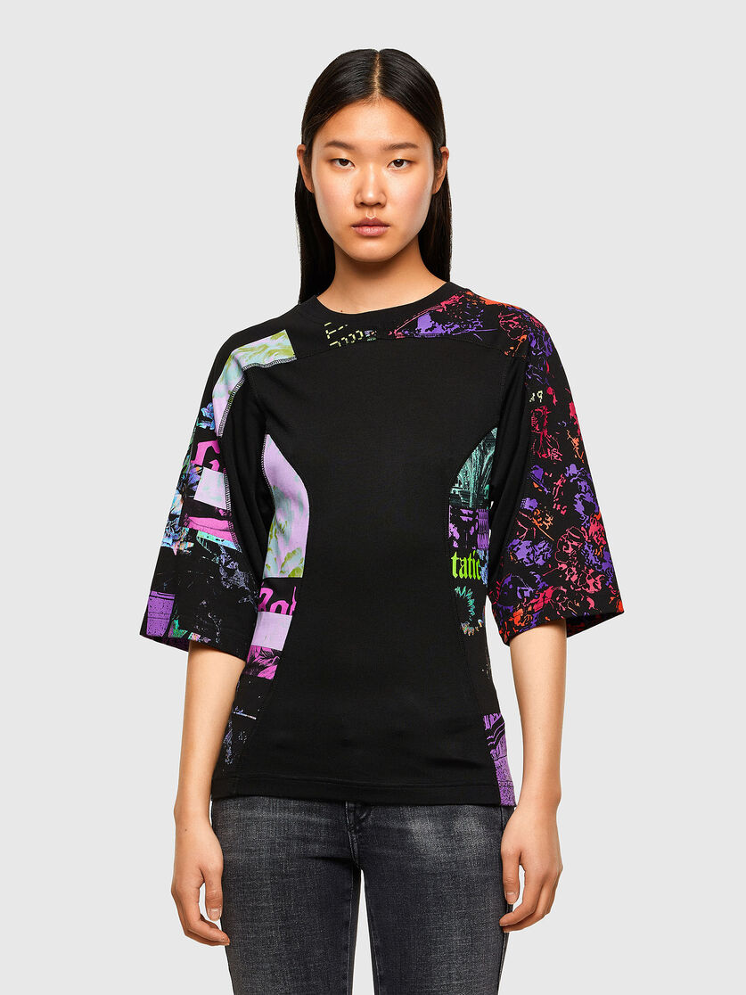 Diesel - T-LOL, Black - T-Shirts - Image 1