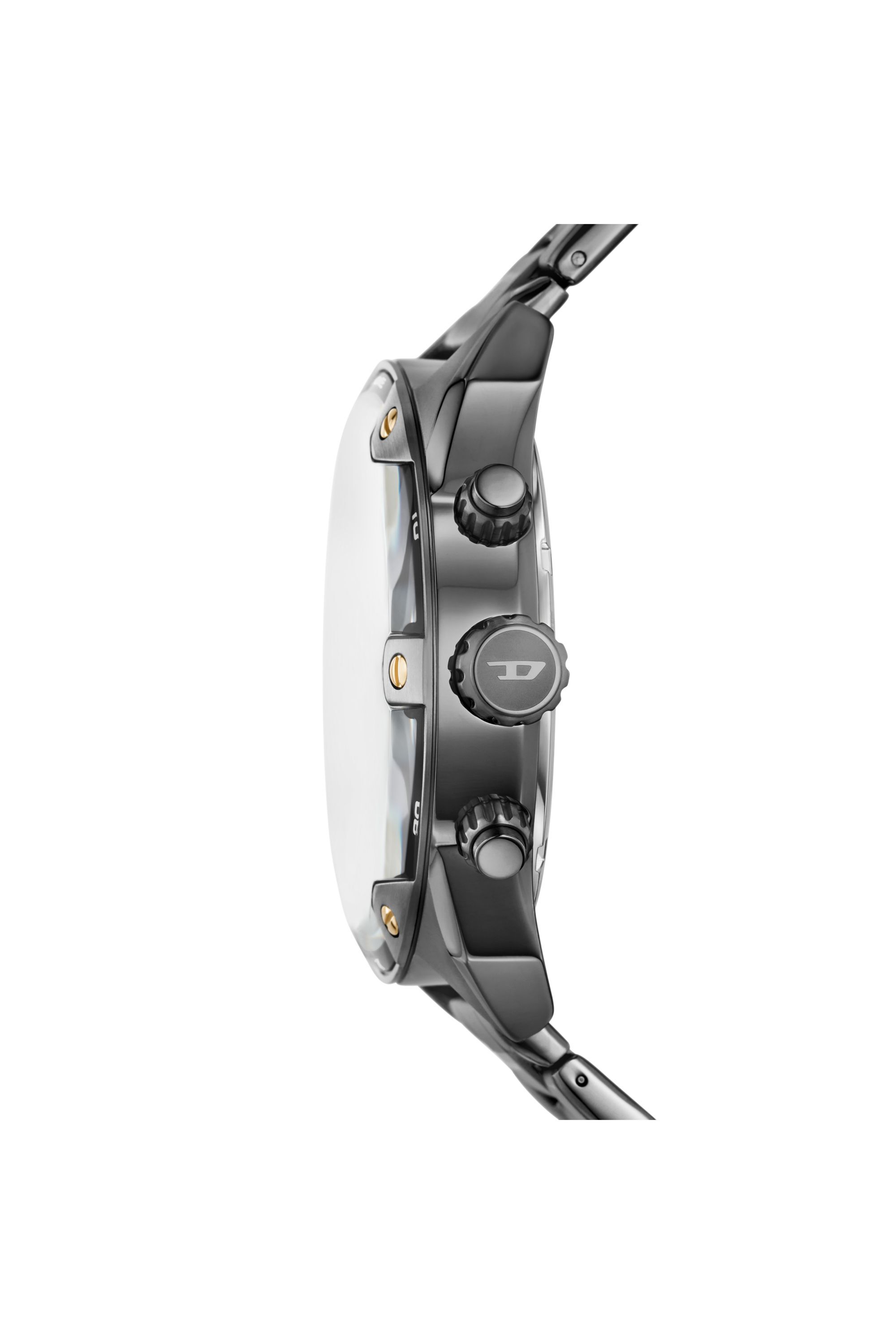 Men's Spiked Two-Tone Stainless Steel Watch | Grey | Diesel