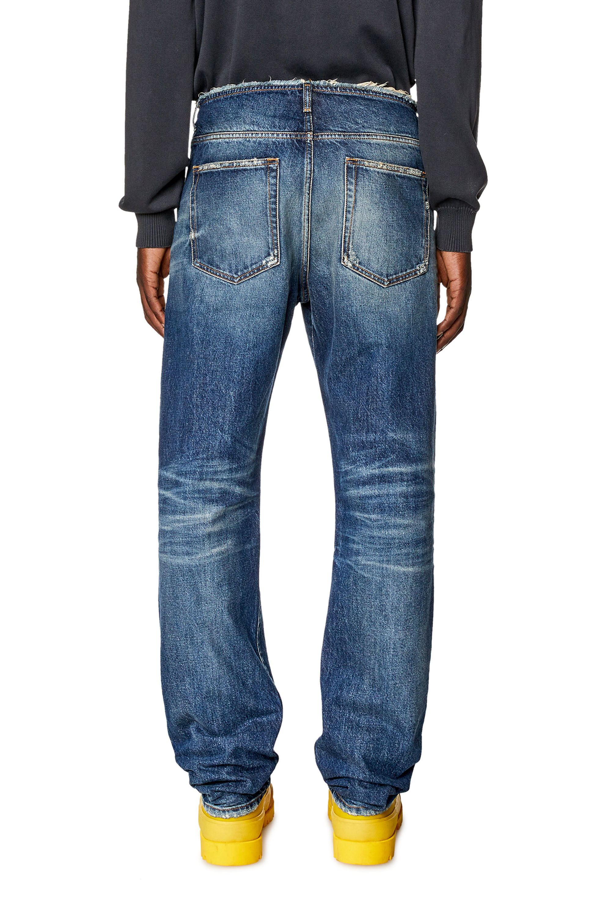 Diesel - Straight Jeans D-Pend 09G92, Dark Blue - Image 4