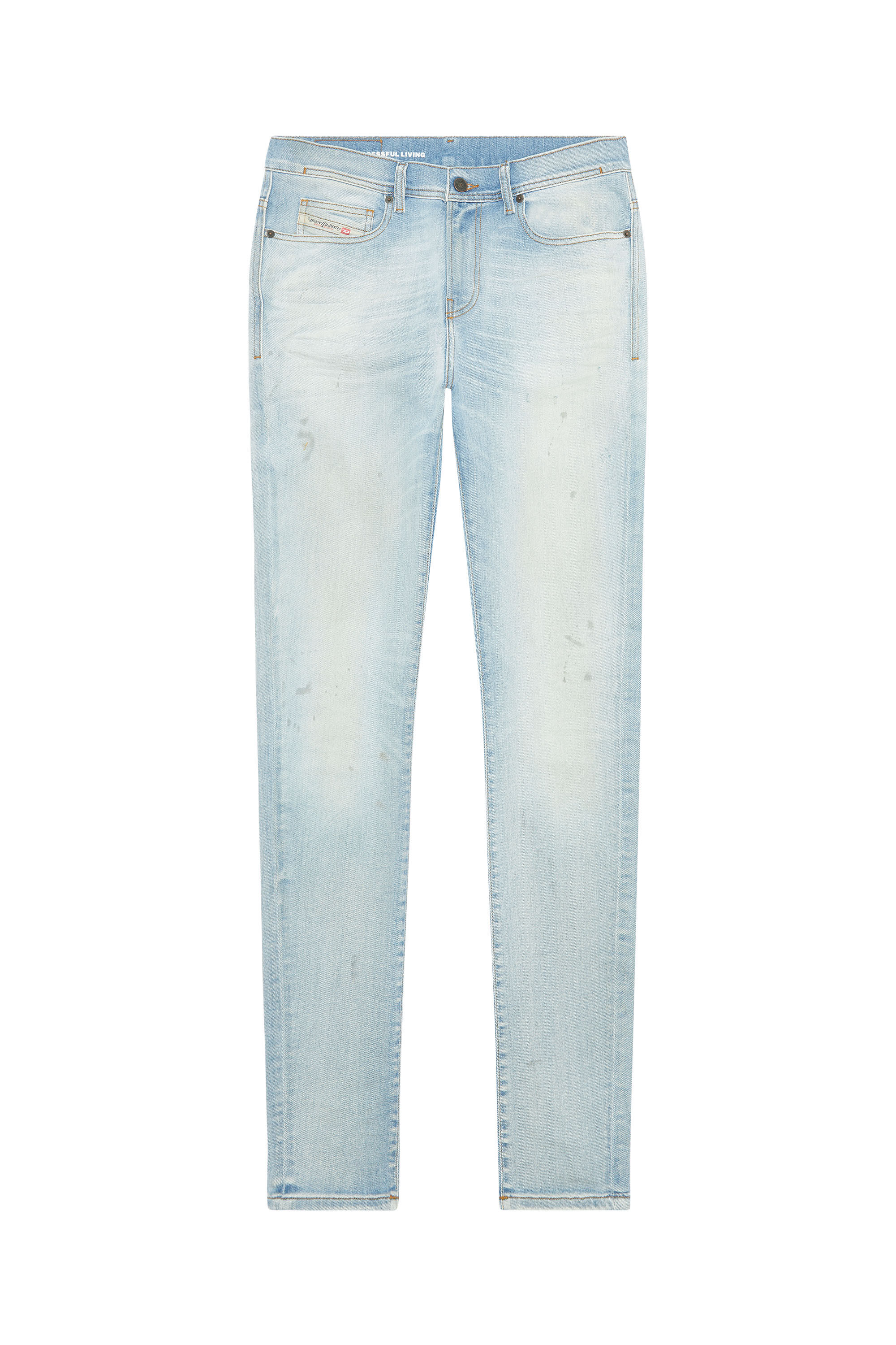 Diesel - 1983 D-Amny 09E89 Skinny Jeans, Light Blue - Image 2