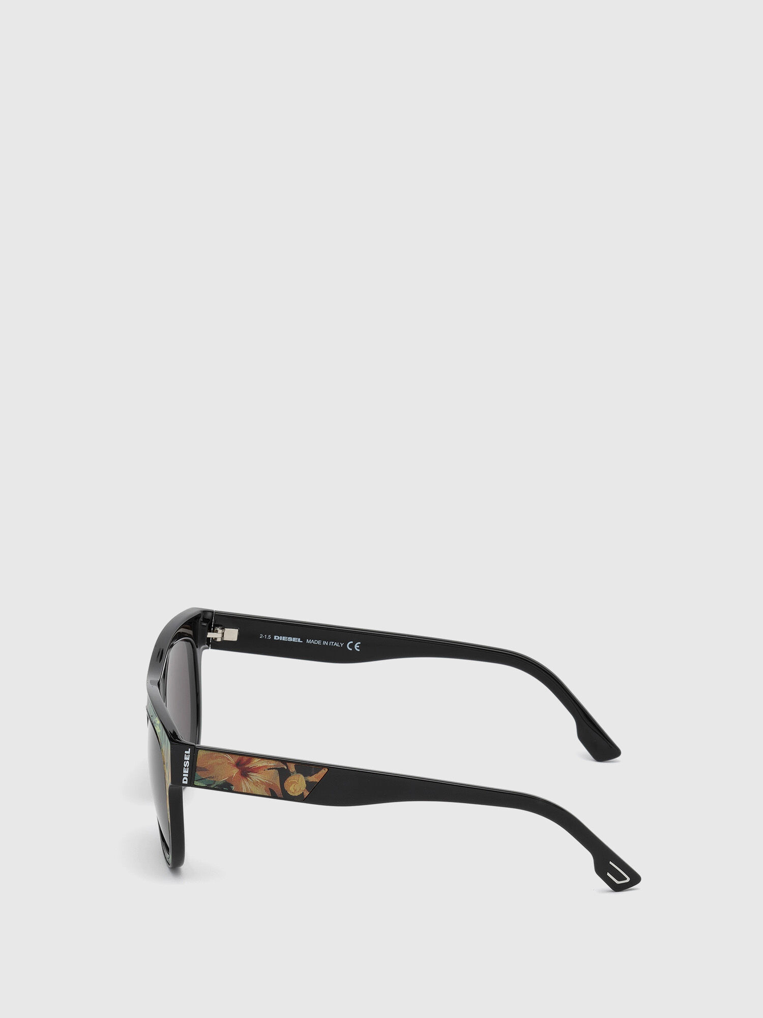 Diesel - DM0160, Unisex's Innovative eyewear with kinetic effects in Black/Orange - 2