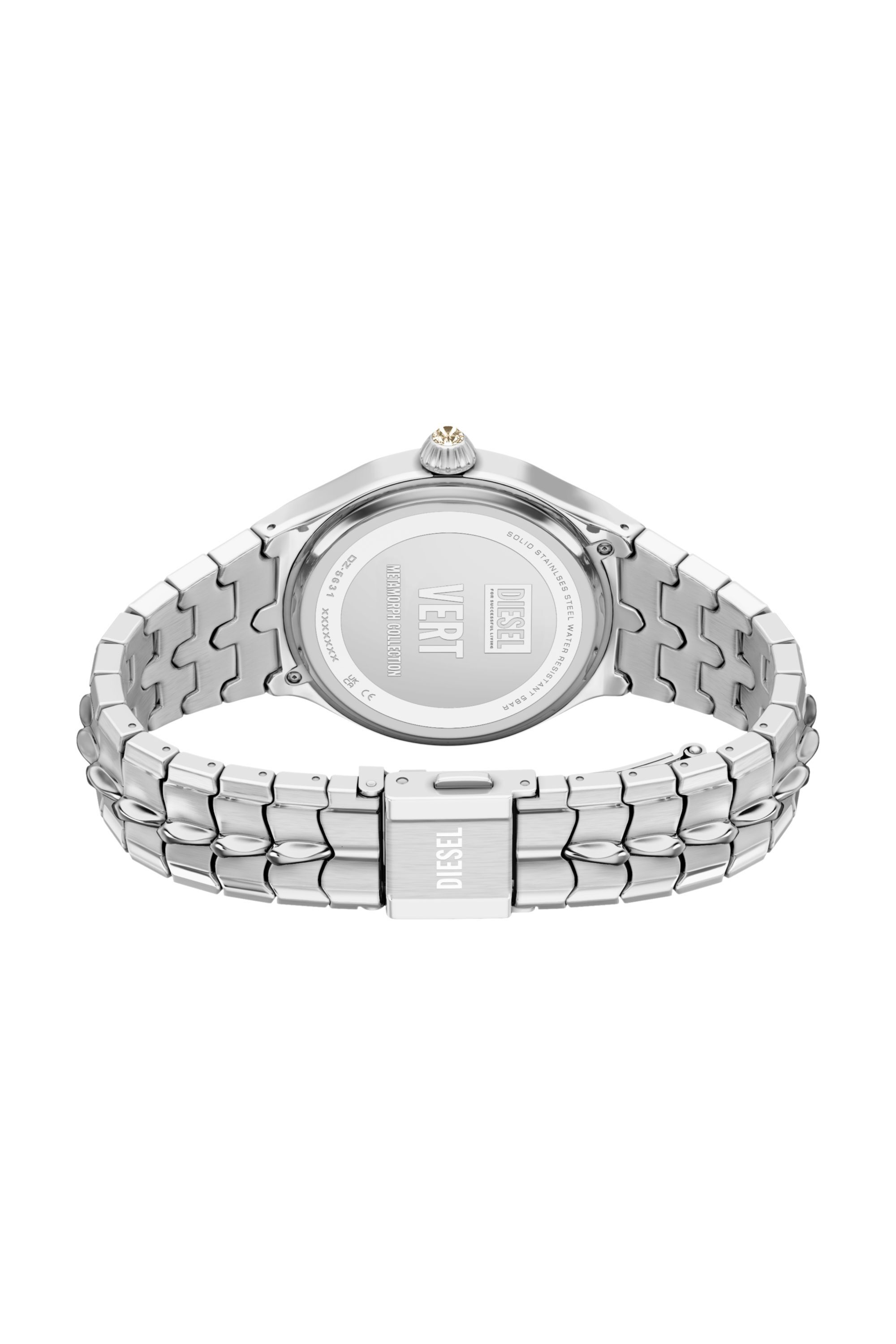 Diesel - DZ5631 WATCH, Man's Vert Stainless Steel Watch in Silver - 5