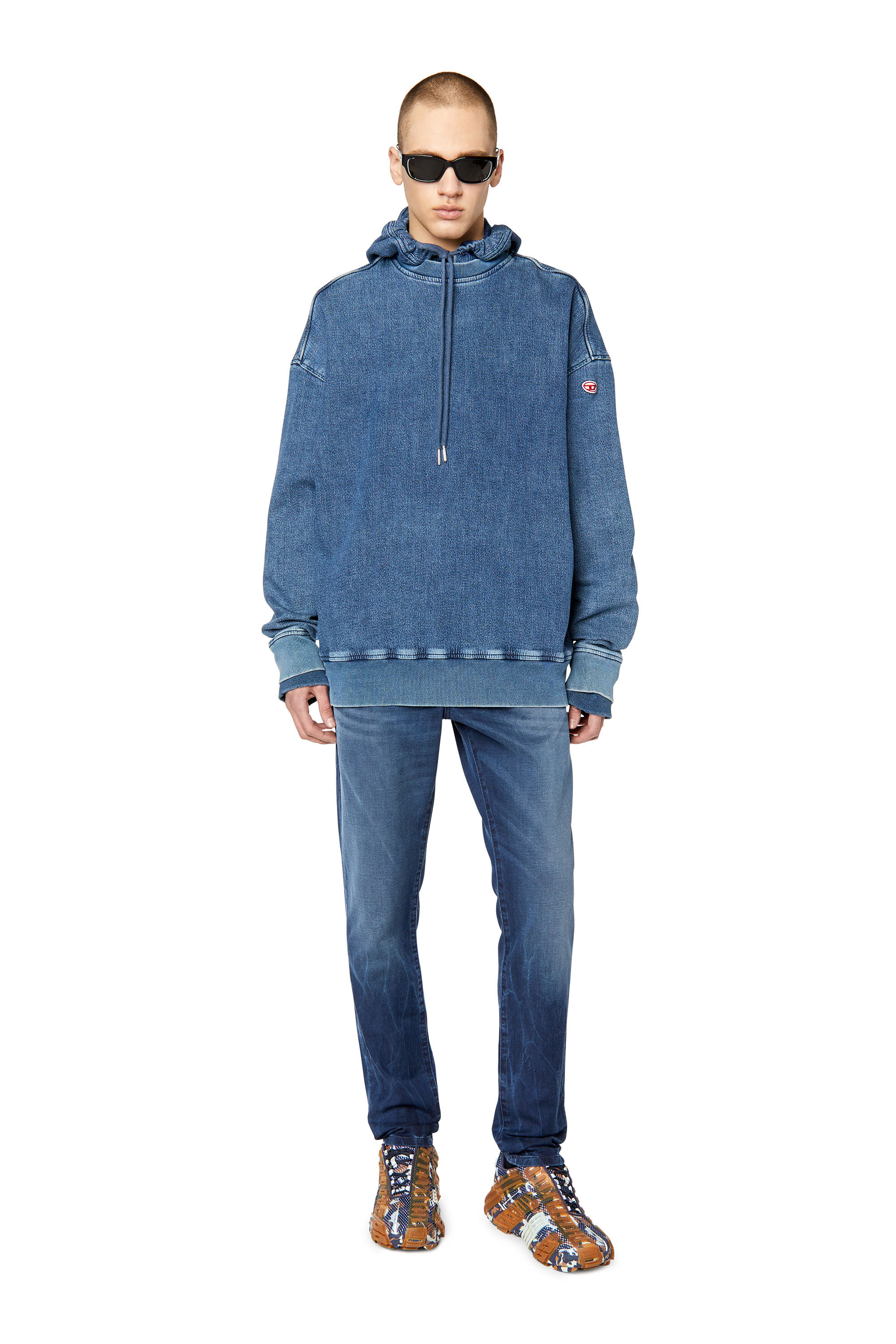 Diesel - D-Strukt JoggJeans® 068DV Slim, Dark Blue - Image 1