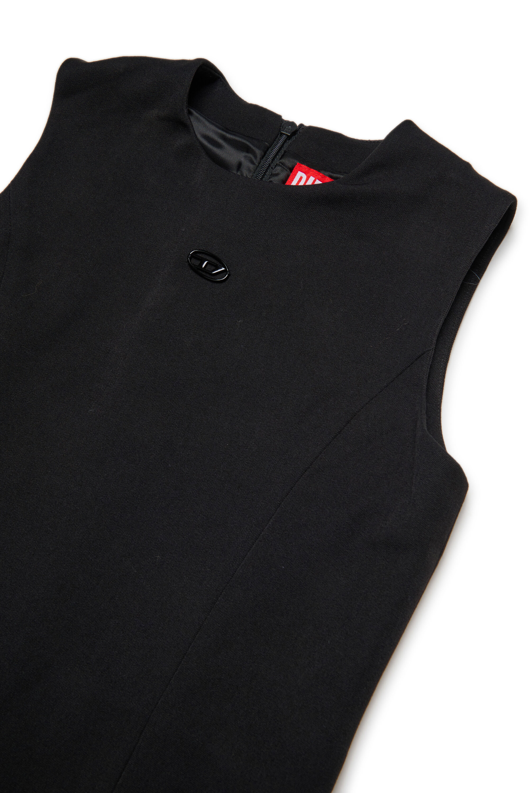 Diesel - DELAILA, Woman's Dress with back zipper in Black - 3