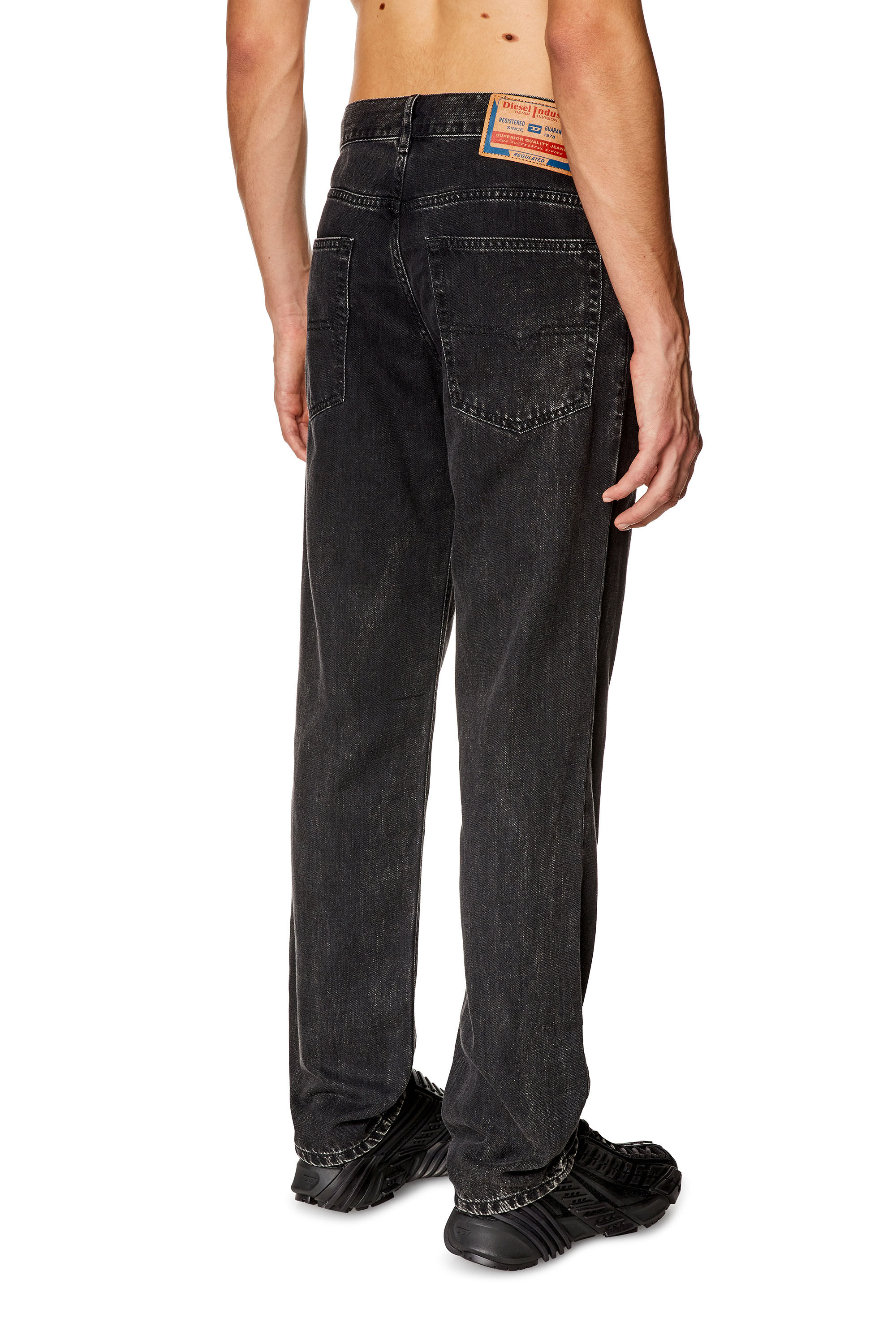 Diesel - Tapered Jeans 2023 D-Finitive 068HN, Black/Dark grey - Image 4
