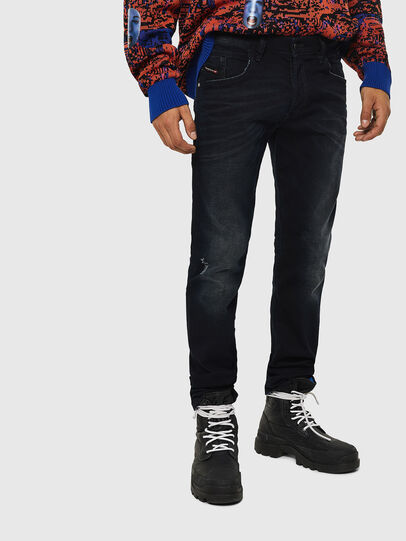 diesel d bazer tapered jeans grey