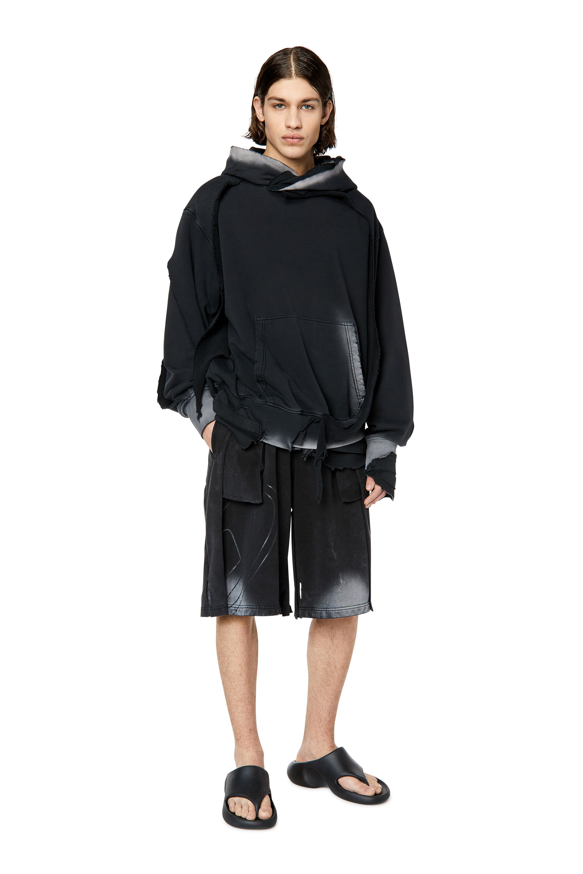 Diesel - S-STRAHOOP, Black - Image 1