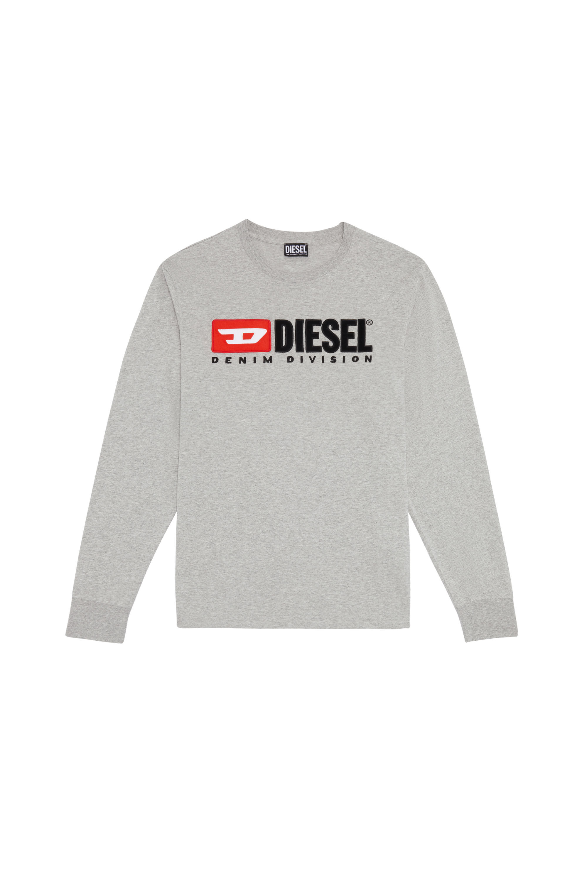 Diesel - T-JUST-LS-DIV, Grey - Image 2
