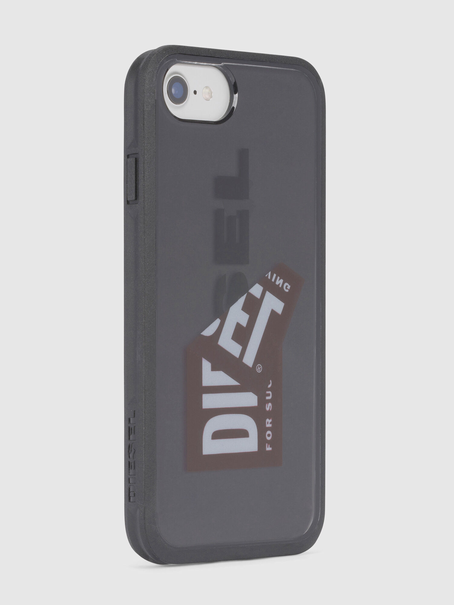 Diesel - STICKER IPHONE 8 PLUS/7 PLUS/6s PLUS/6 PLUS CASE, Unisex's Logo case, iPhone 8 Plus/7 Plus/6s Plus/6 Plus in Black - 6