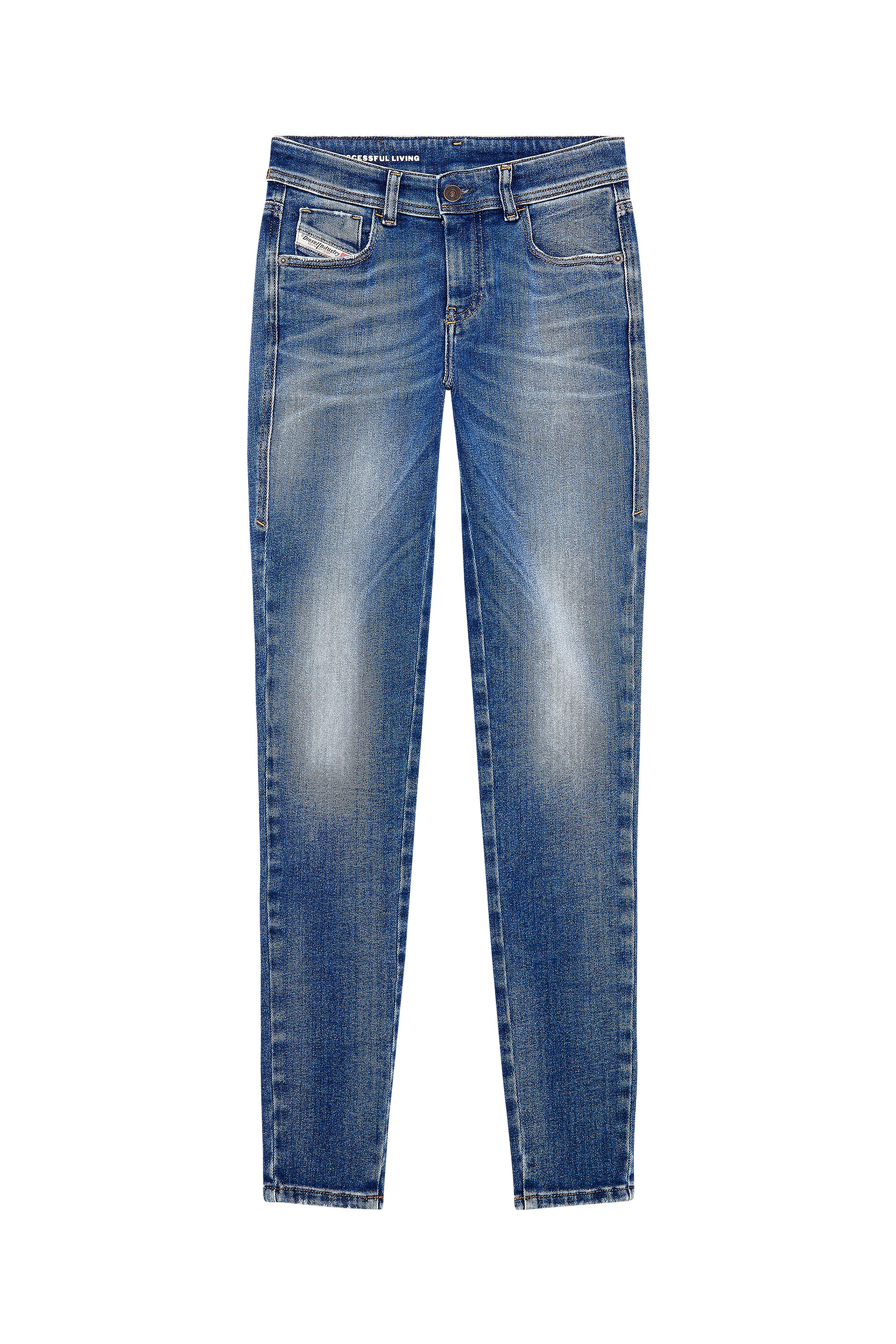 Diesel - Super skinny Jeans 2017 Slandy 09H90, Medium blue - Image 2