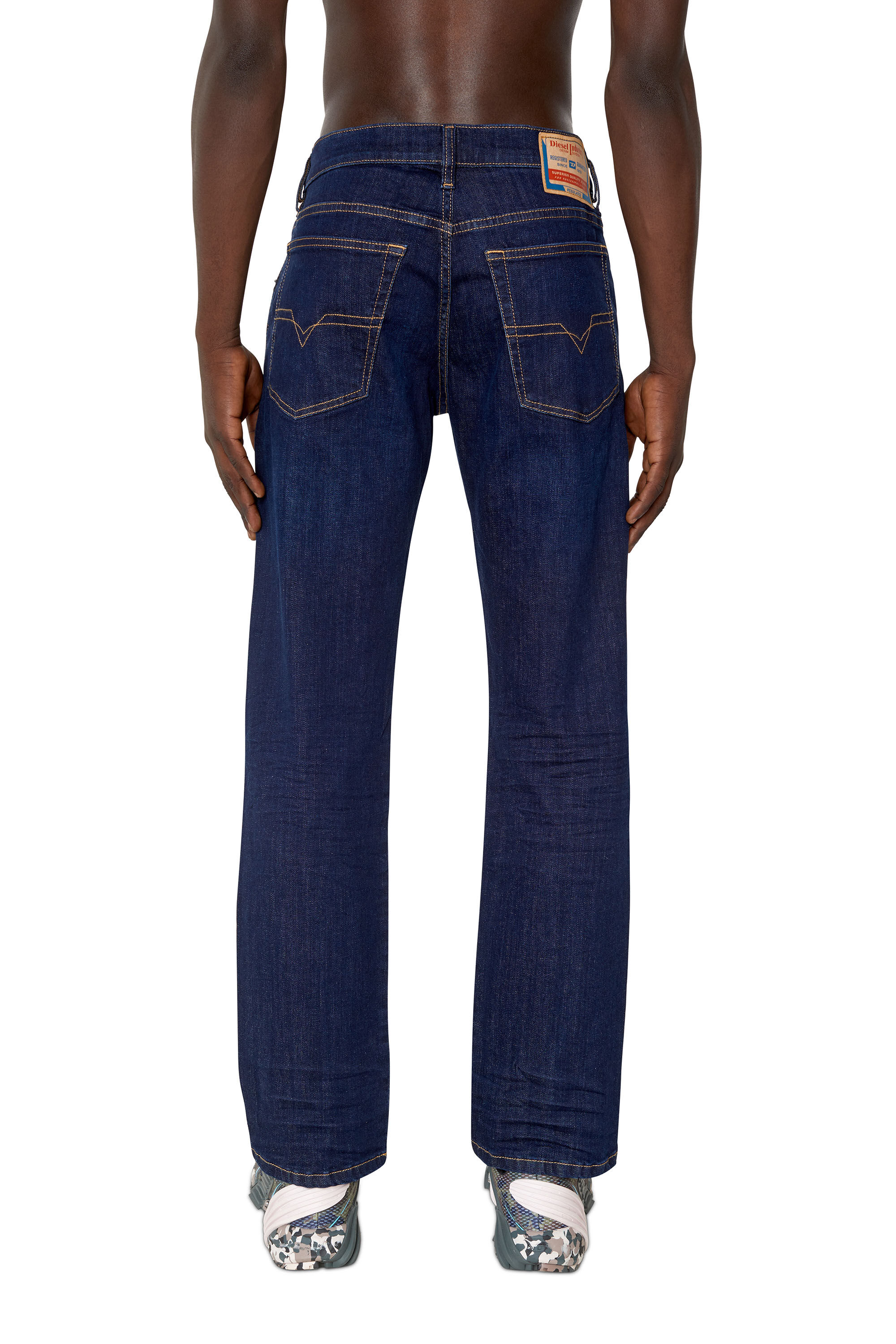Diesel - D-Mihtry 0IHAQ Straight Jeans, Dark Blue - Image 4