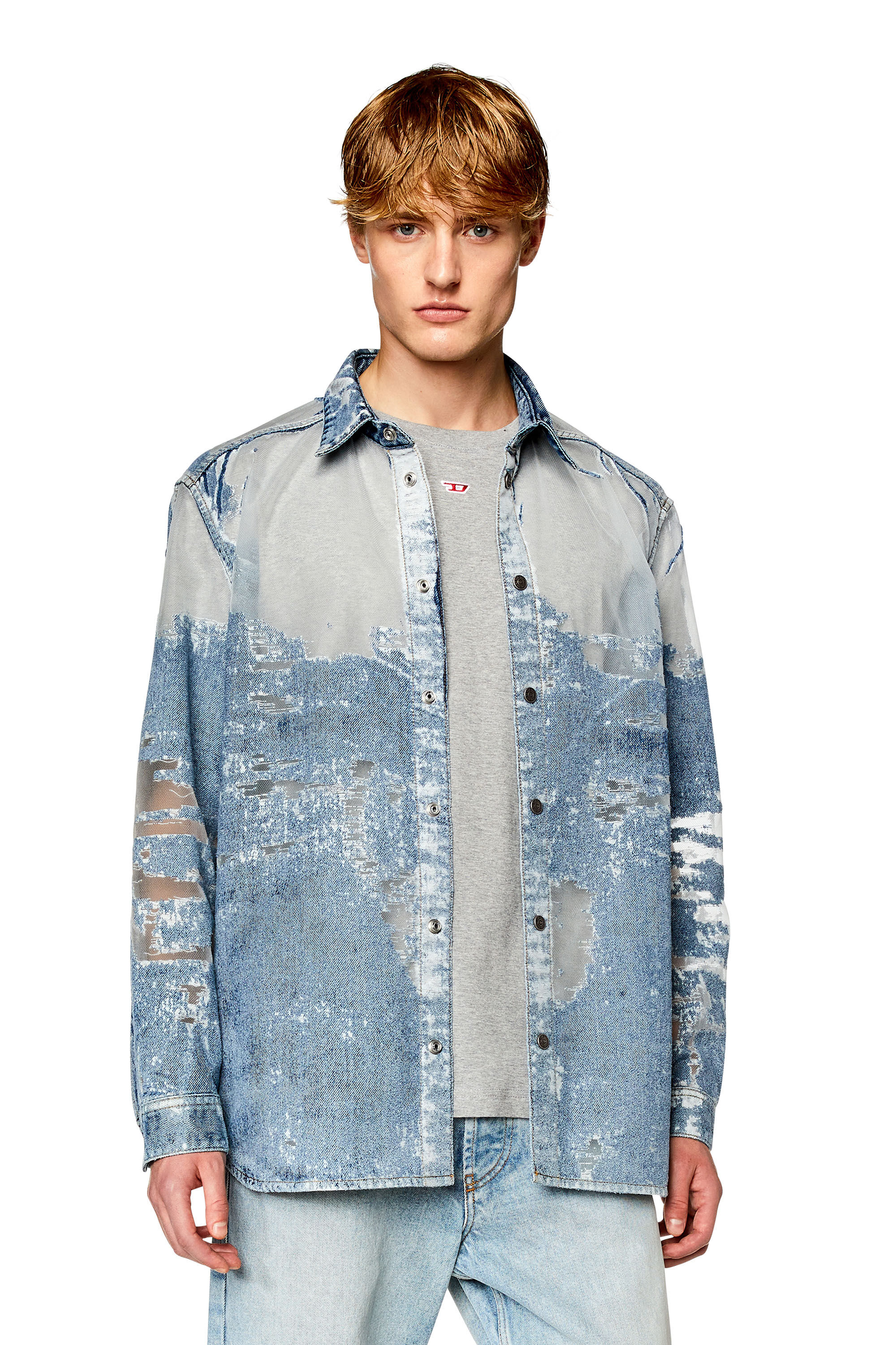 Diesel - D-SIMPLY-OVER-FSD, Medium blue - Image 3