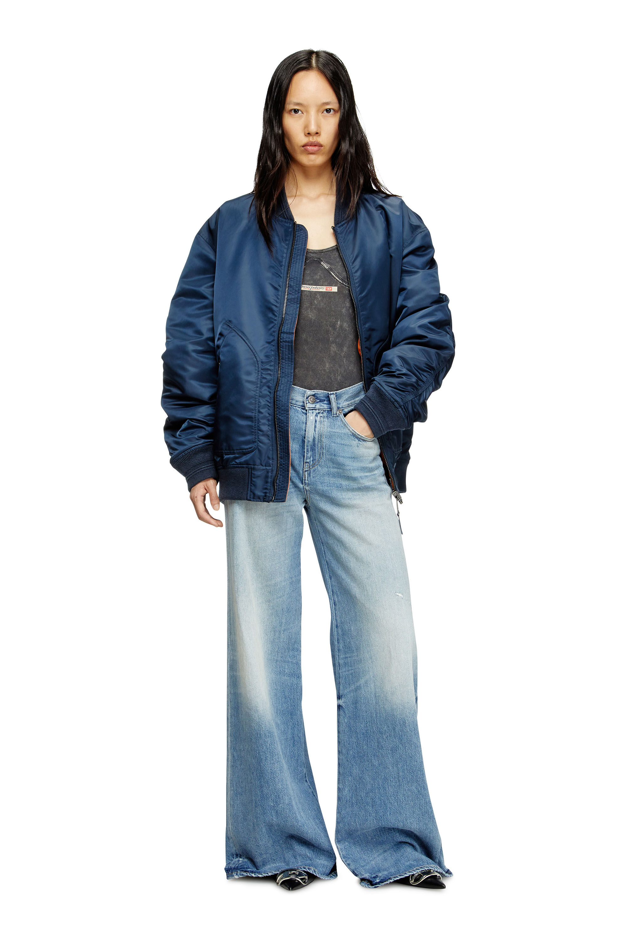 Women's Flare Jeans | Light Blue | Diesel 1978 D-Akemi
