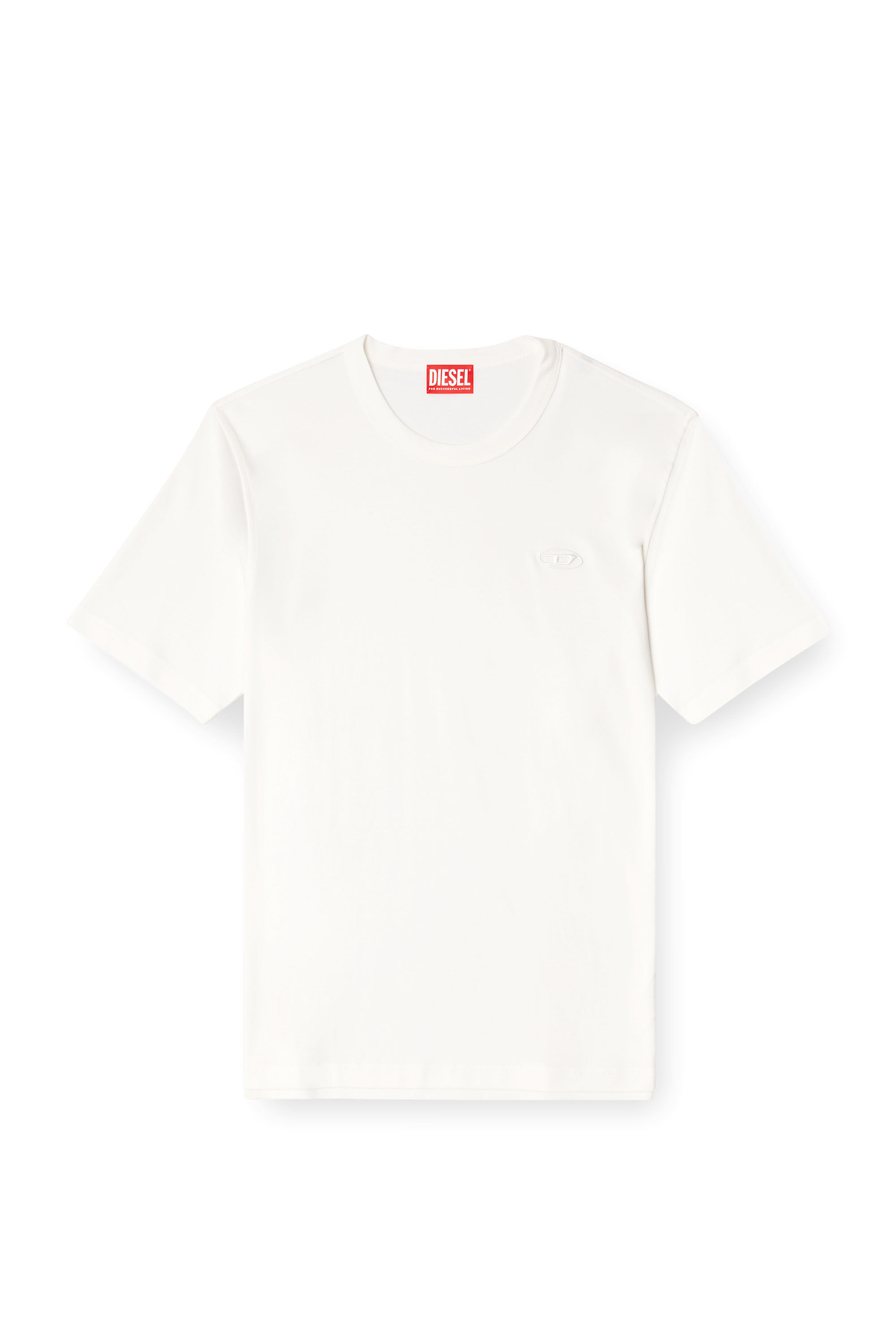 Tシャツ・カットソー DIESEL Men T-shirt White A151800NIAX 100 DIESEL：Tシャツ メンズ - ホワイト | GIGLIO.COMオンラインの