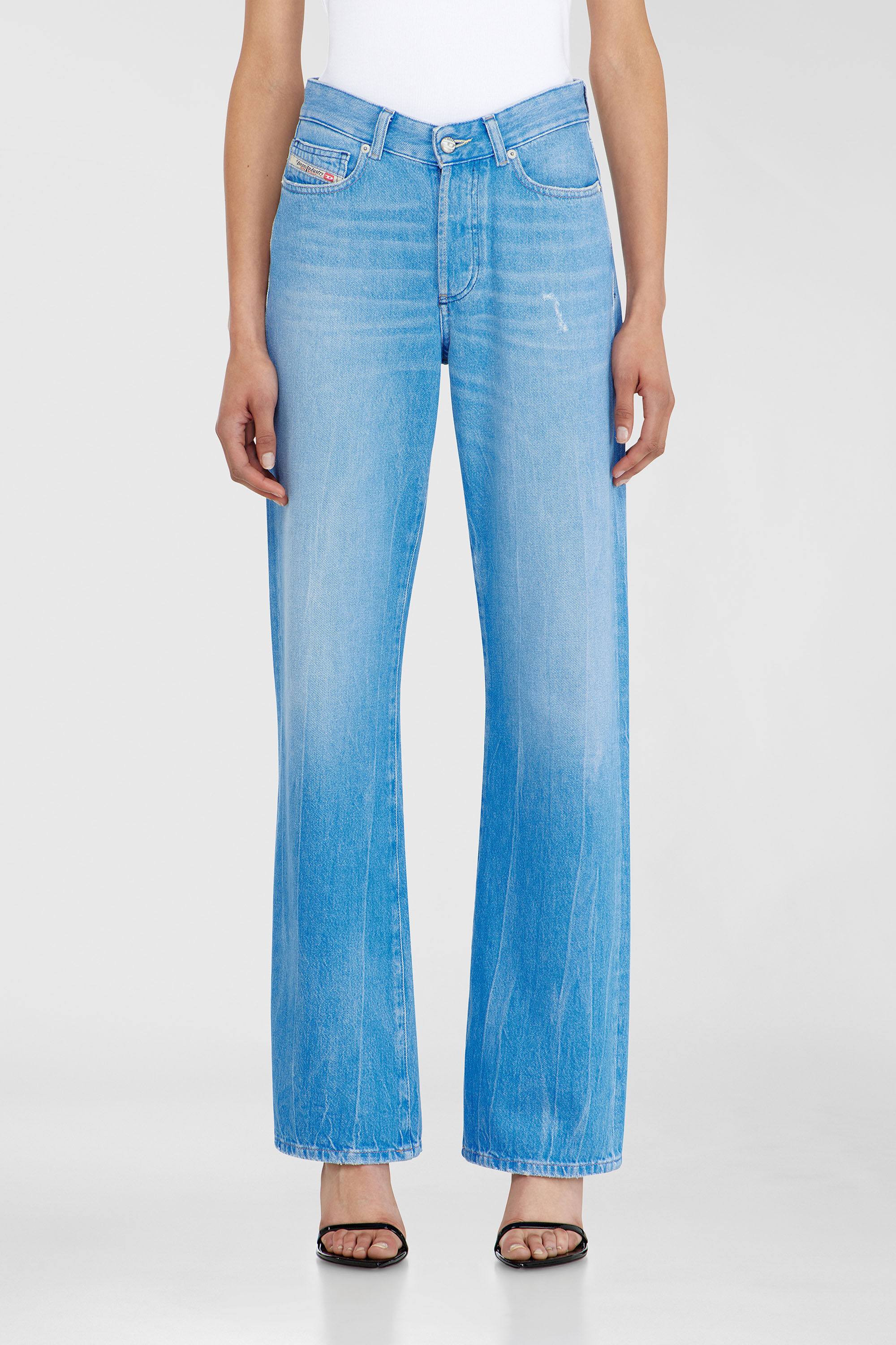 Diesel - Woman's Regular Jeans 1971 D-Sent 09P88, Light Blue - 4