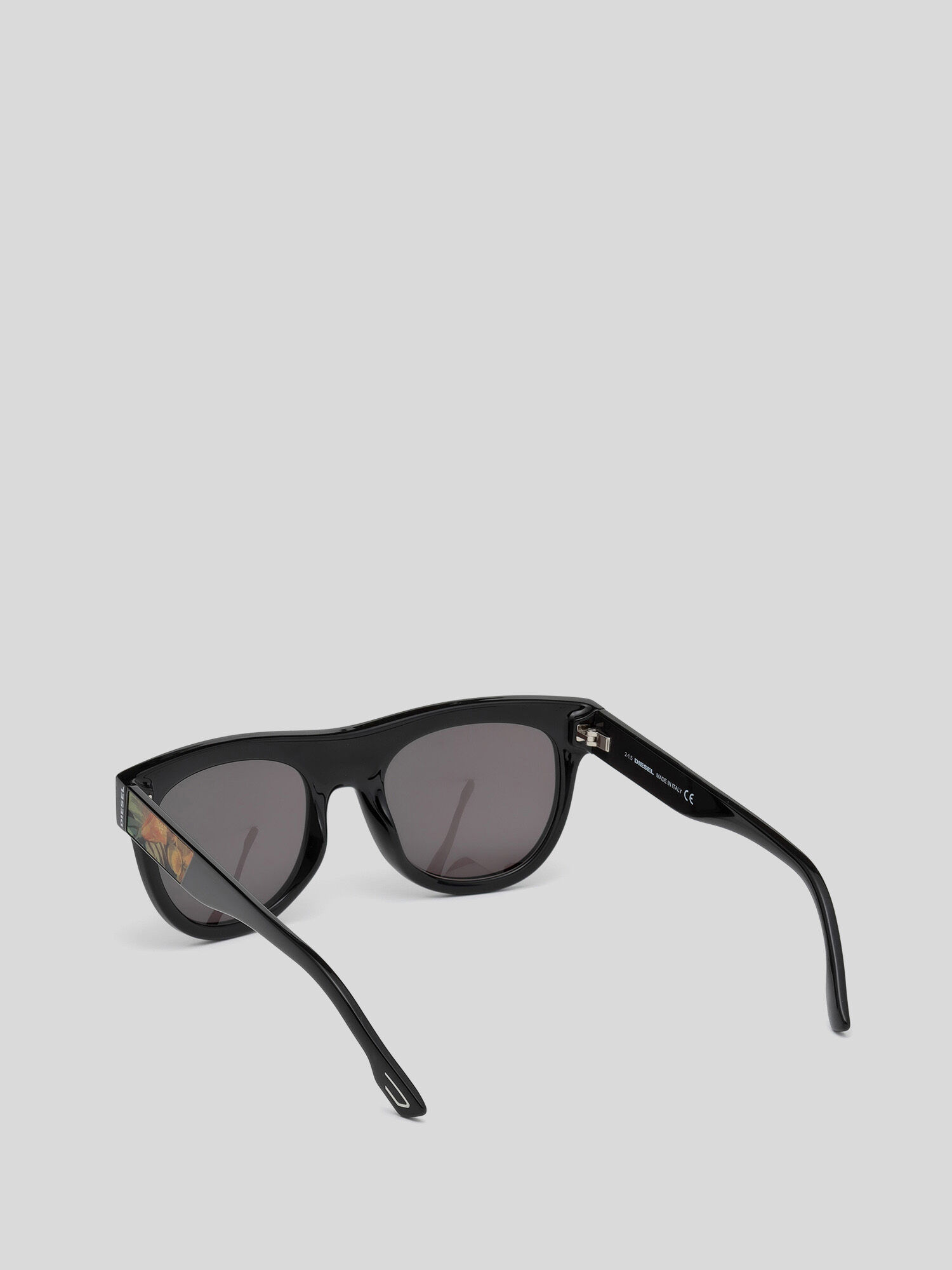 Diesel - DM0160, Unisex's Innovative eyewear with kinetic effects in Black/Orange - 3