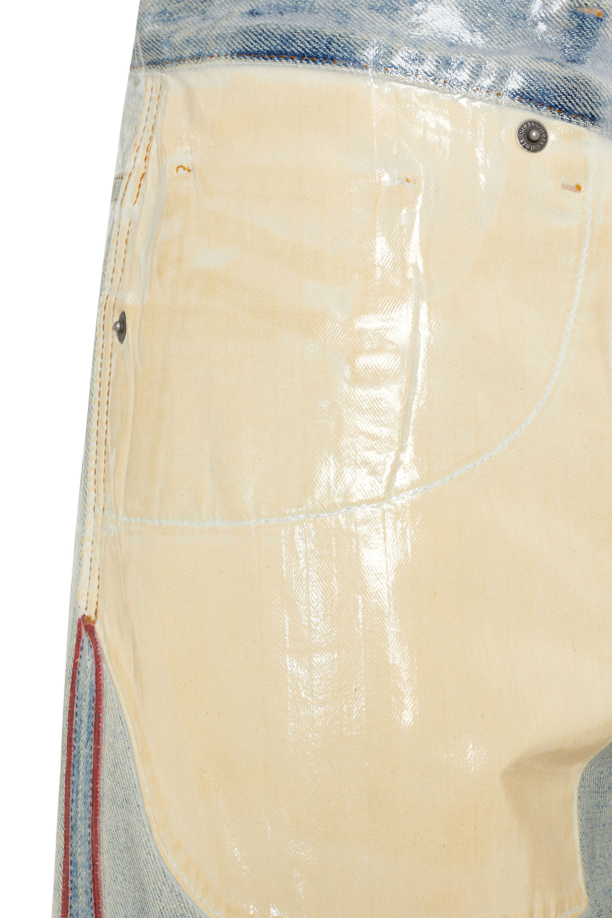 Diesel - 2020 D-Viker 007H6 Straight Jeans, Light Blue - Image 6