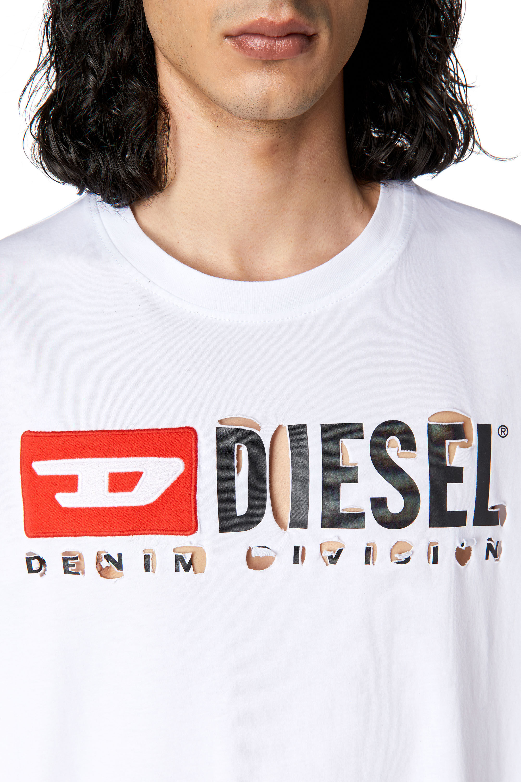 Diesel - T-JUST-DIVSTROYED, White - Image 5