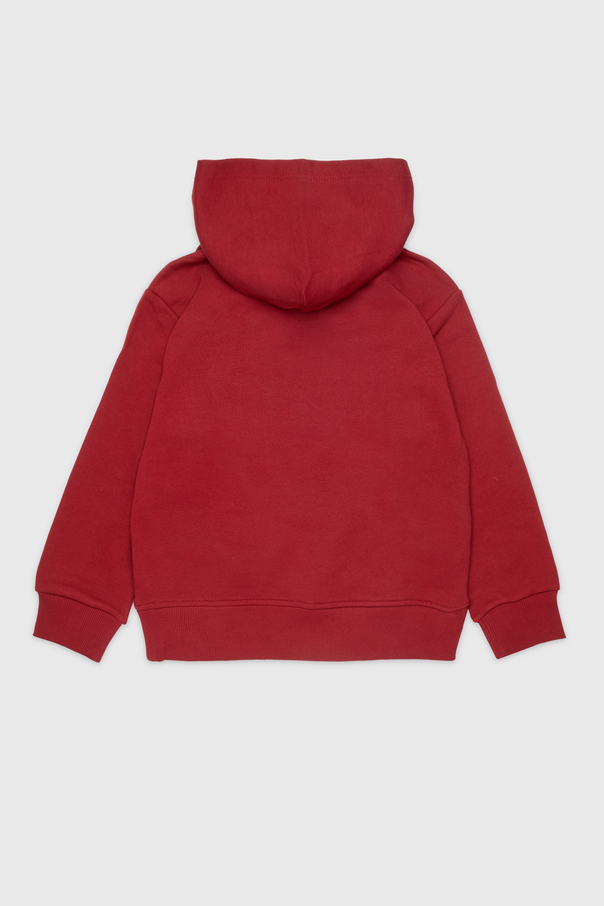 Diesel - SCIRCLEHOOD OVER, Man's Hoodie with Diesel logo print in Red - 2